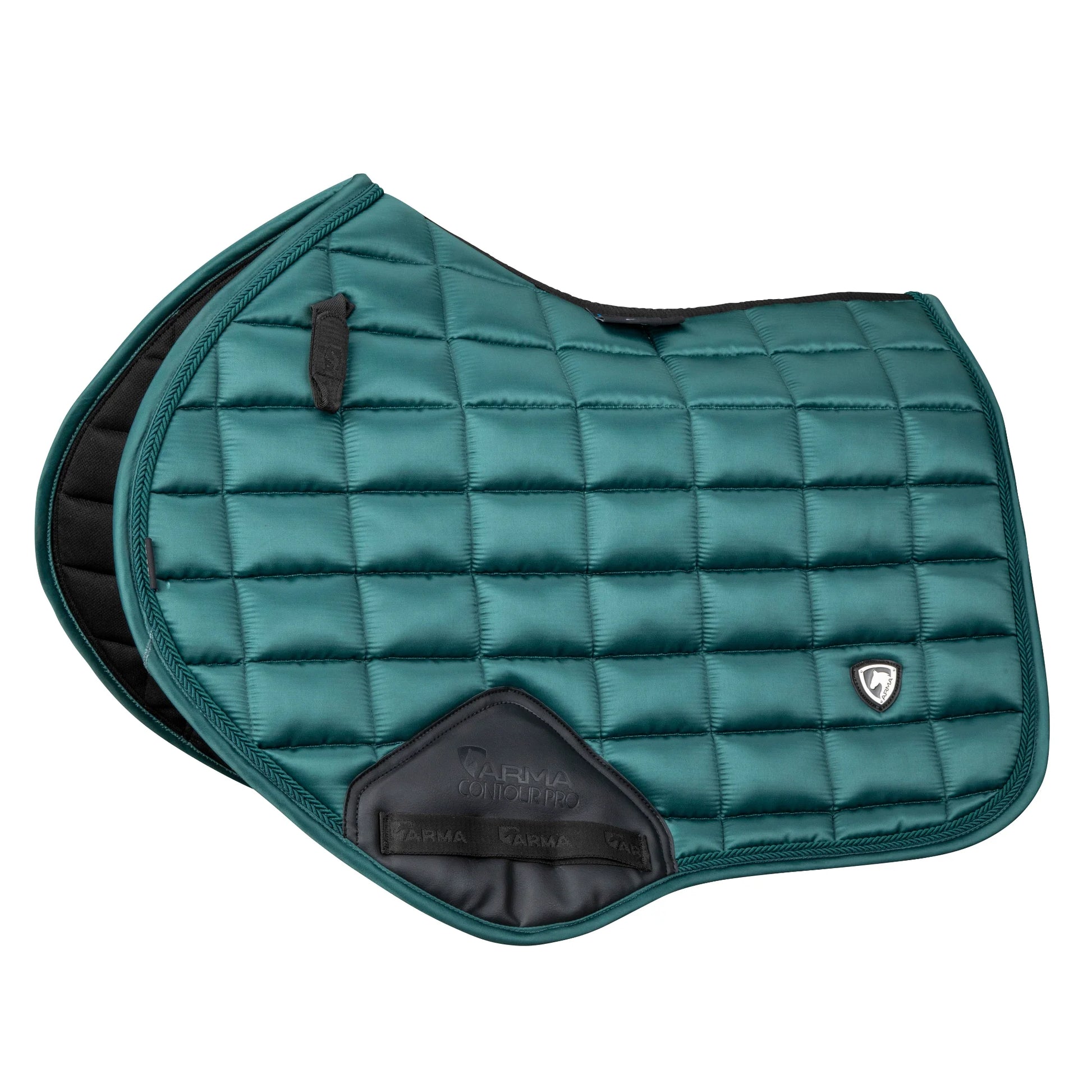 Shires Arma Eltar Jump Saddle Pad - Breathable Moisture-Wicking Equestrian Jumping Pad