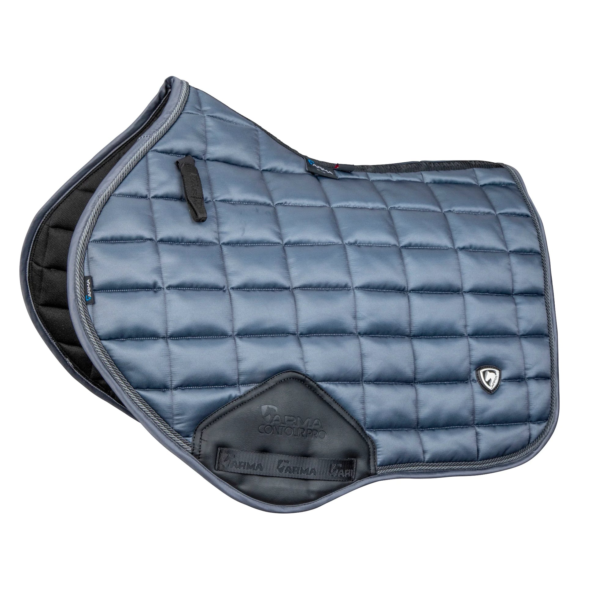 Shires Arma Eltar Jump Saddle Pad - Breathable Moisture-Wicking Equestrian Jumping Pad