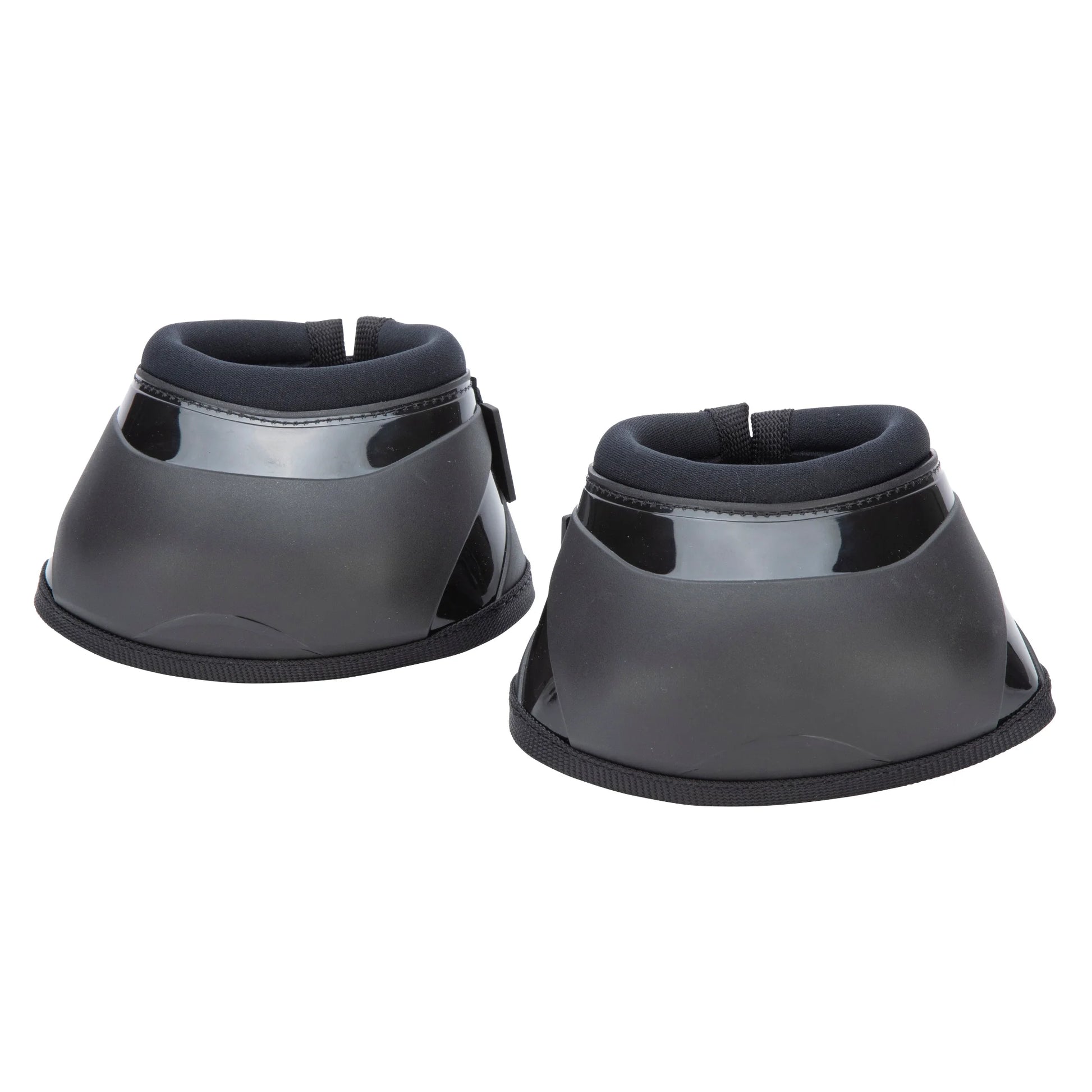 Shires Arma Hard Over Reach Boots - Durable Hard Shell Impact Protection Bell Boots for Hooves and Heels