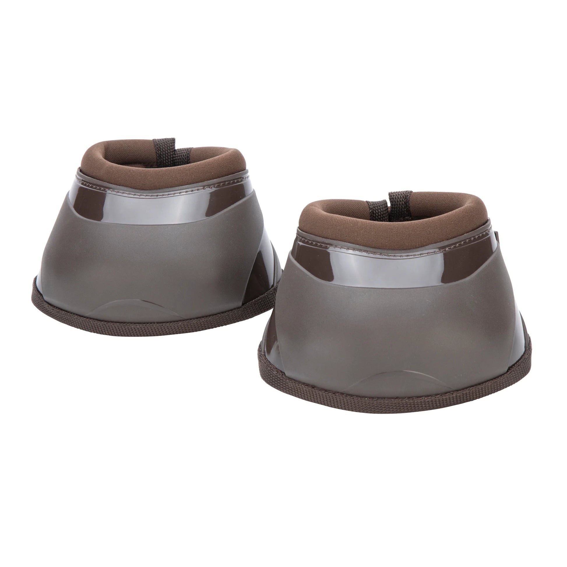 Shires Arma Hard Over Reach Boots - Durable Hard Shell Impact Protection Bell Boots for Hooves and Heels