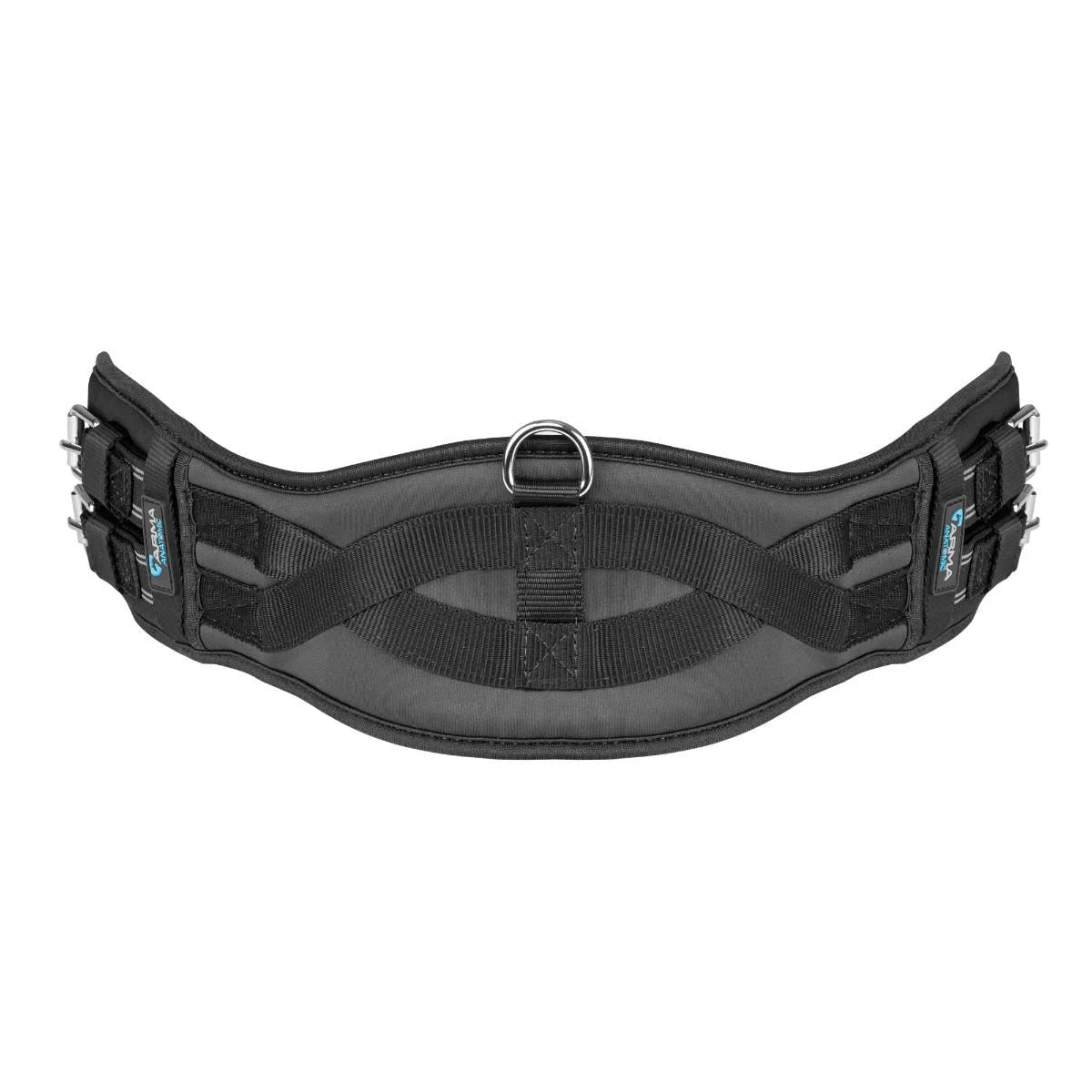 Shires ARMA Memory Foam Dressage Girth - Black - Anatomical Comfort - Multiple Sizes