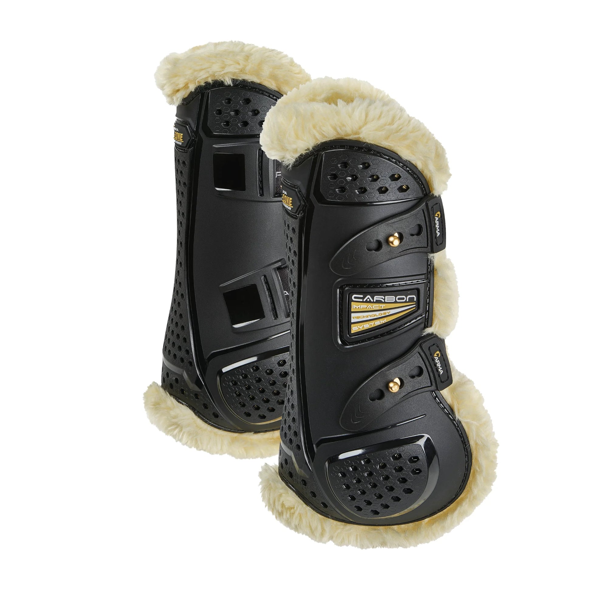 Shires ARMA OXI-ZONE SupaFleece Tendon Boots - High Performance Breathable Horse Leg Protection