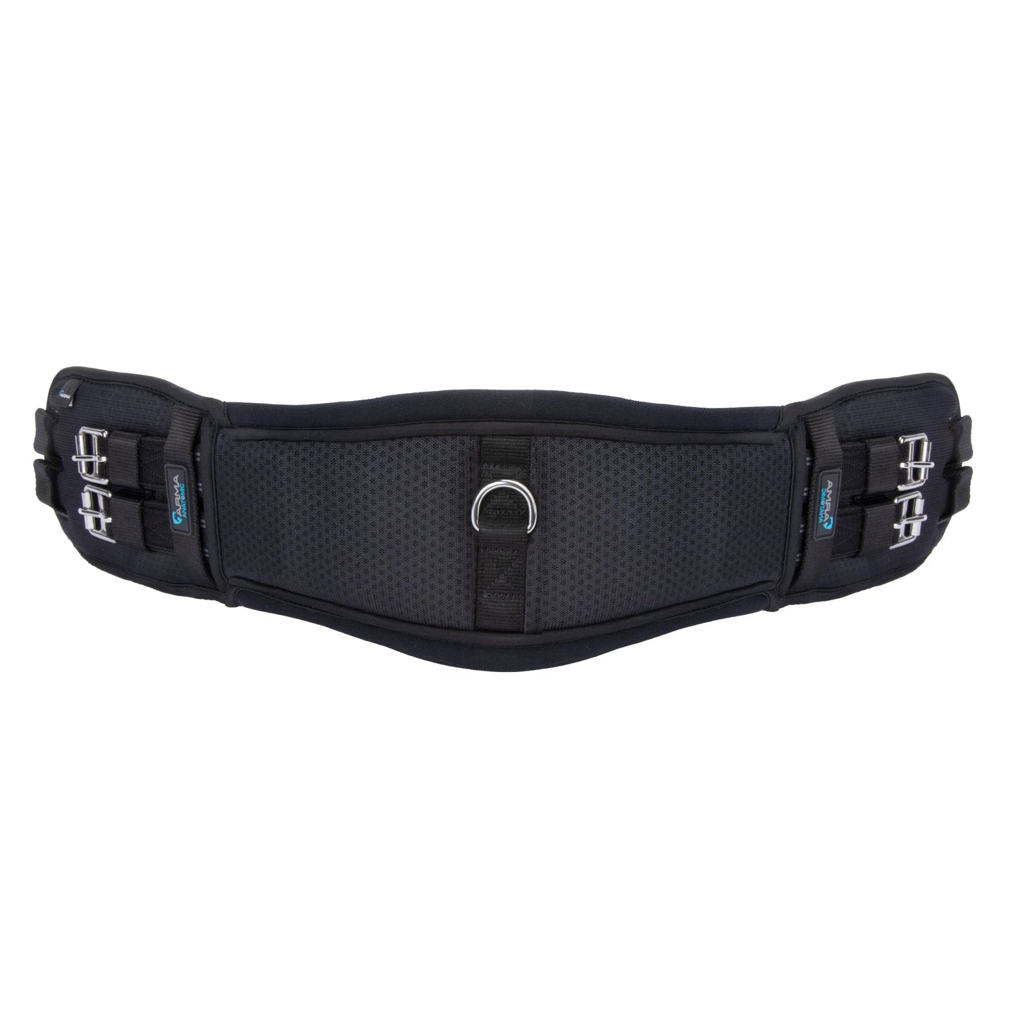 Shires Arma Performance Dressage Girth - Contoured Breathable Horse Girth - Black - Multiple Sizes