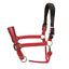 Shires Arma Premium Nylon Halter with Soft Leather Padding - Multiple Sizes 11214REDFULL