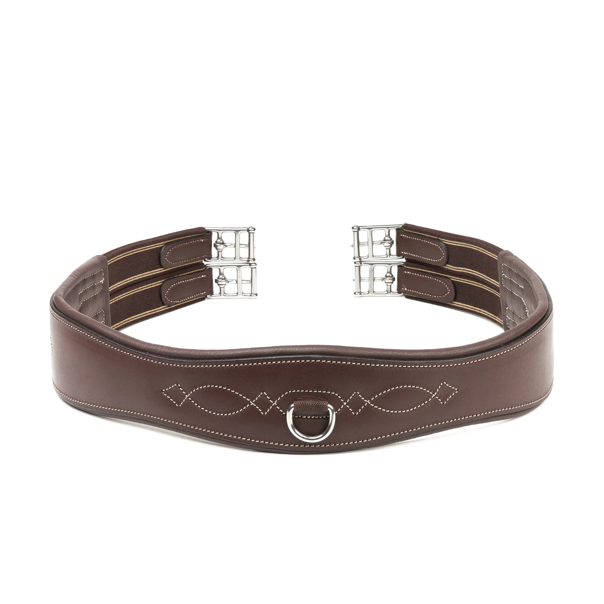 Shires Atherstone Leather Girth - Australian Style Premium Quality Leather Horse Girth