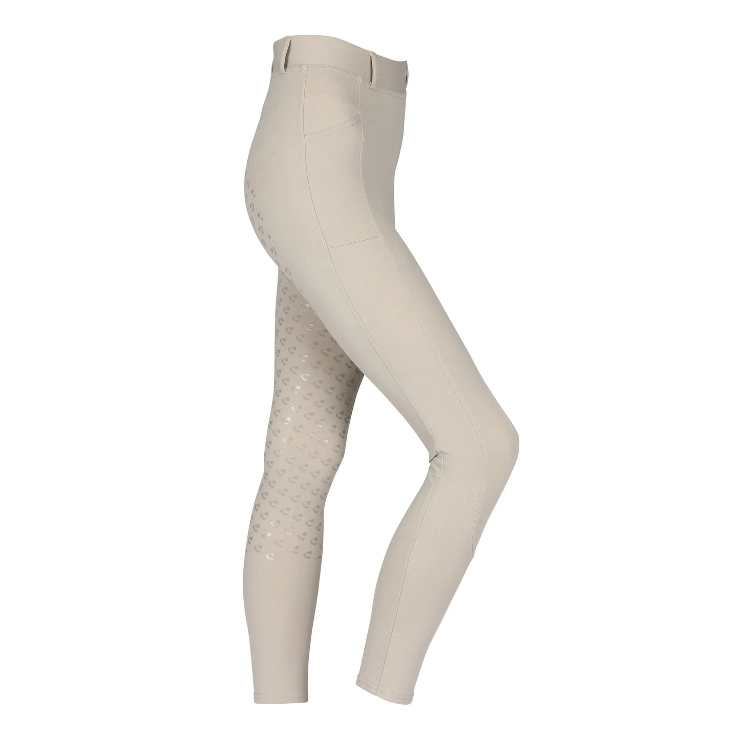Shires Aubrion Albany Young Rider Riding Tights - Comfortable Youth Equestrian Schooling Leggings