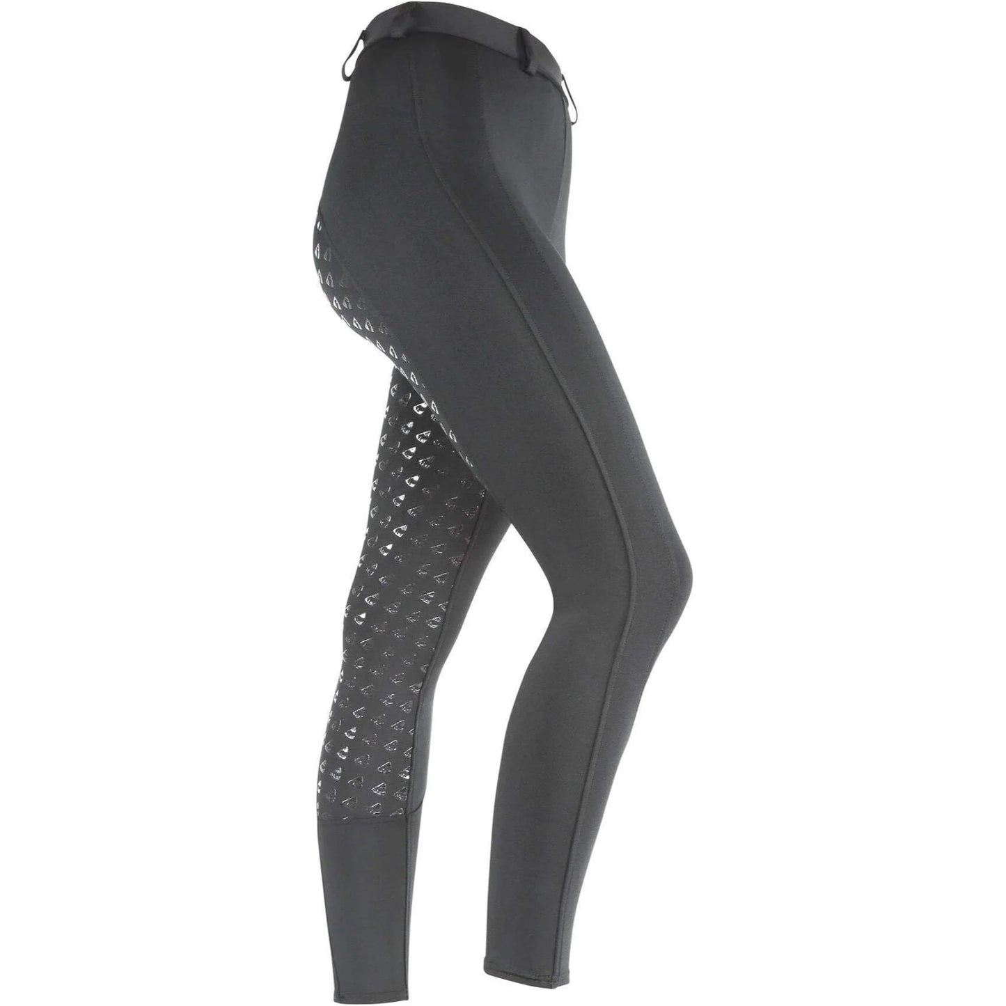 Shires Aubrion Albany Young Rider Riding Tights - Comfortable Youth Equestrian Schooling Leggings