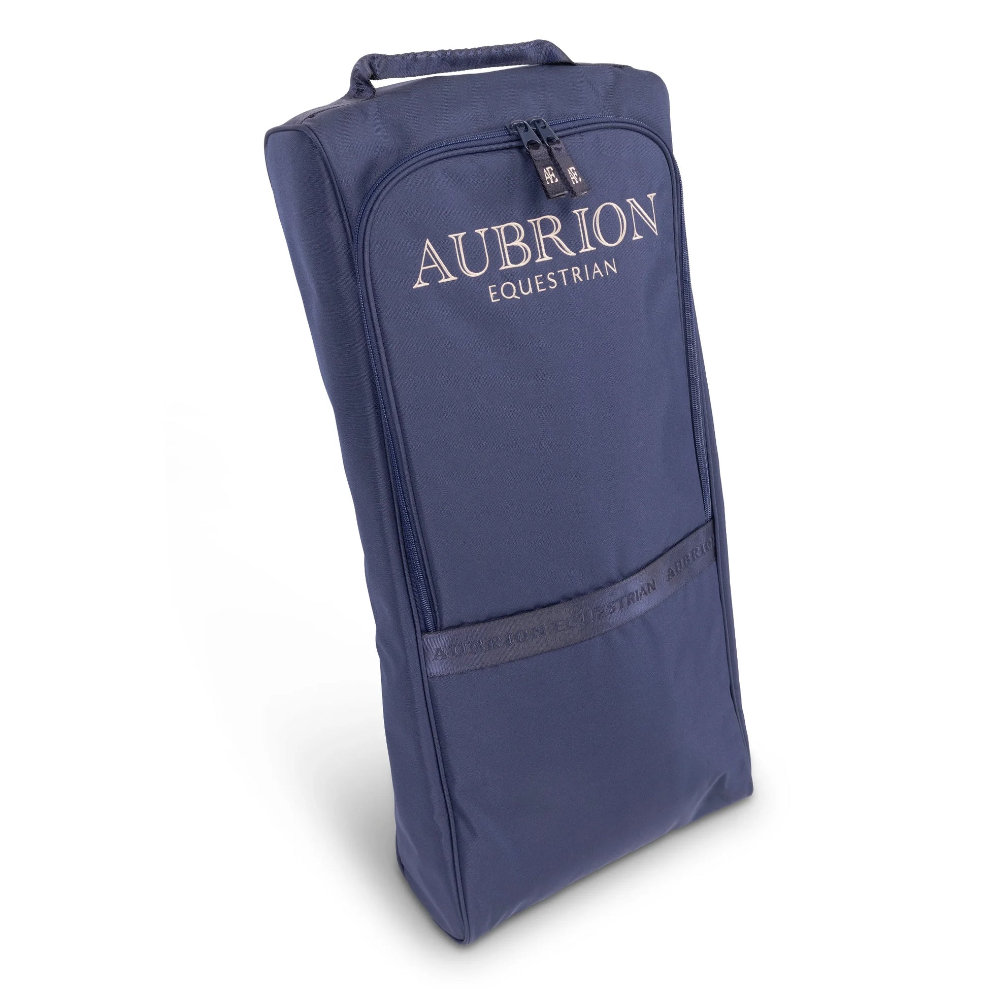 Shires Aubrion Equestrian Bridle Bag - Padded Protective Tack Storage Case, Navy