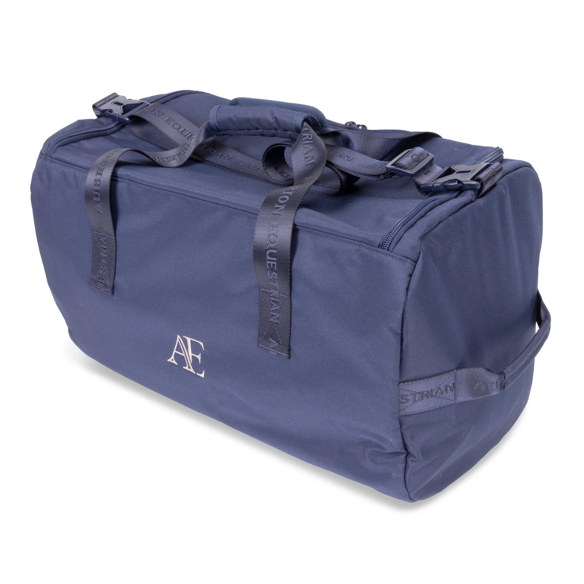 Shires Aubrion Equestrian Holdall - Navy Blue Durable Riding Gear & Travel Bag