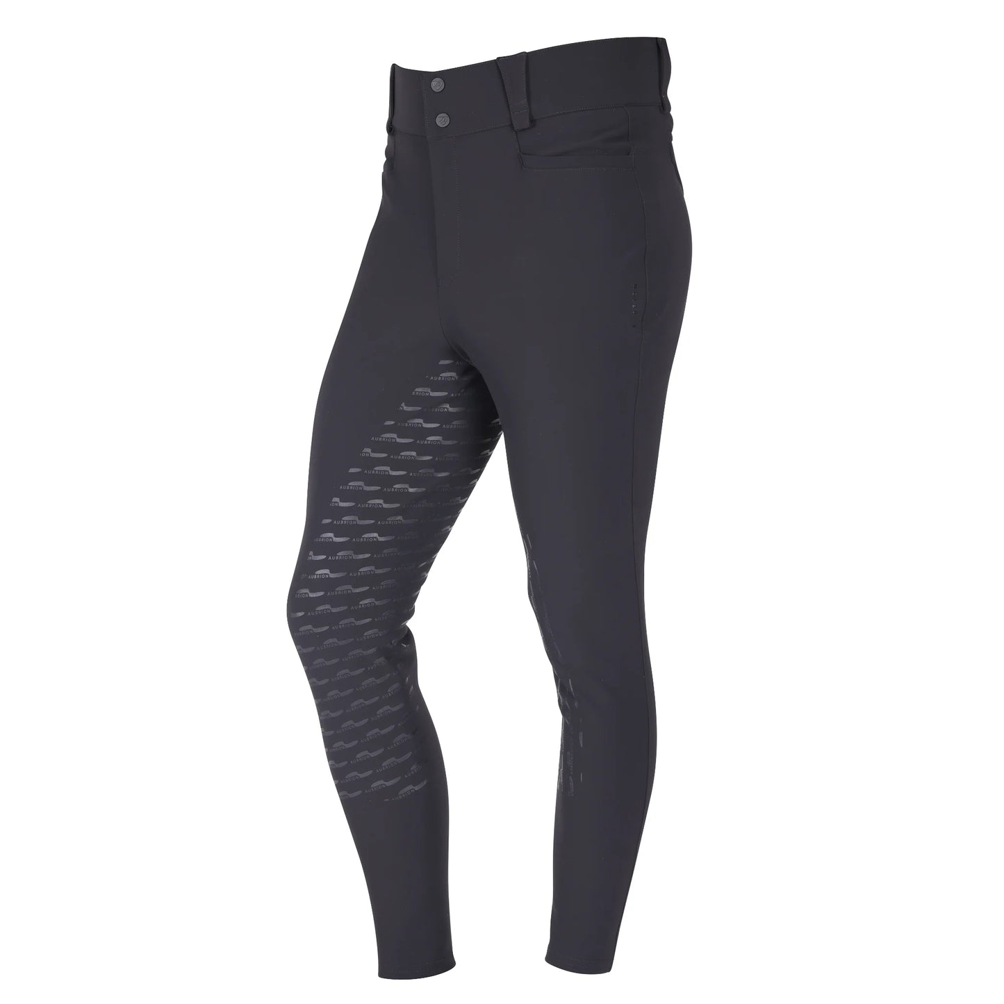 Shires Aubrion Optima MX-FG Men's Riding Breeches - Full Grip Silicone Seat