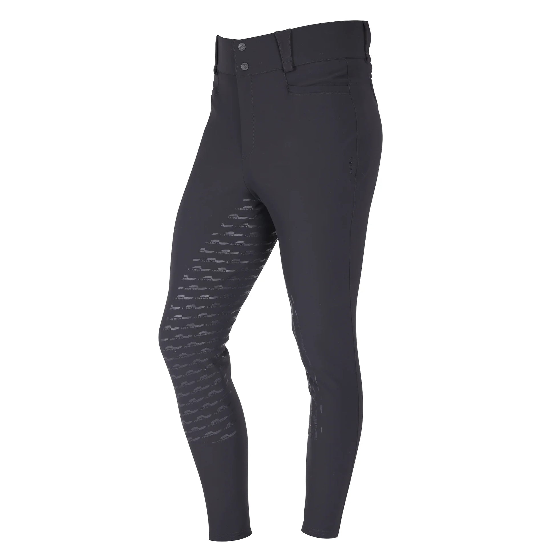 Shires Aubrion Optima MX-FG Men's Riding Breeches - Full Grip Silicone Seat