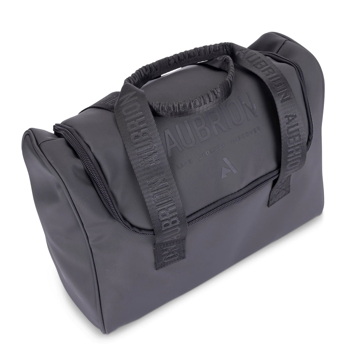 Shires Aubrion React Grooming Kit Bag - Black - Durable Equestrian Storage Organizer