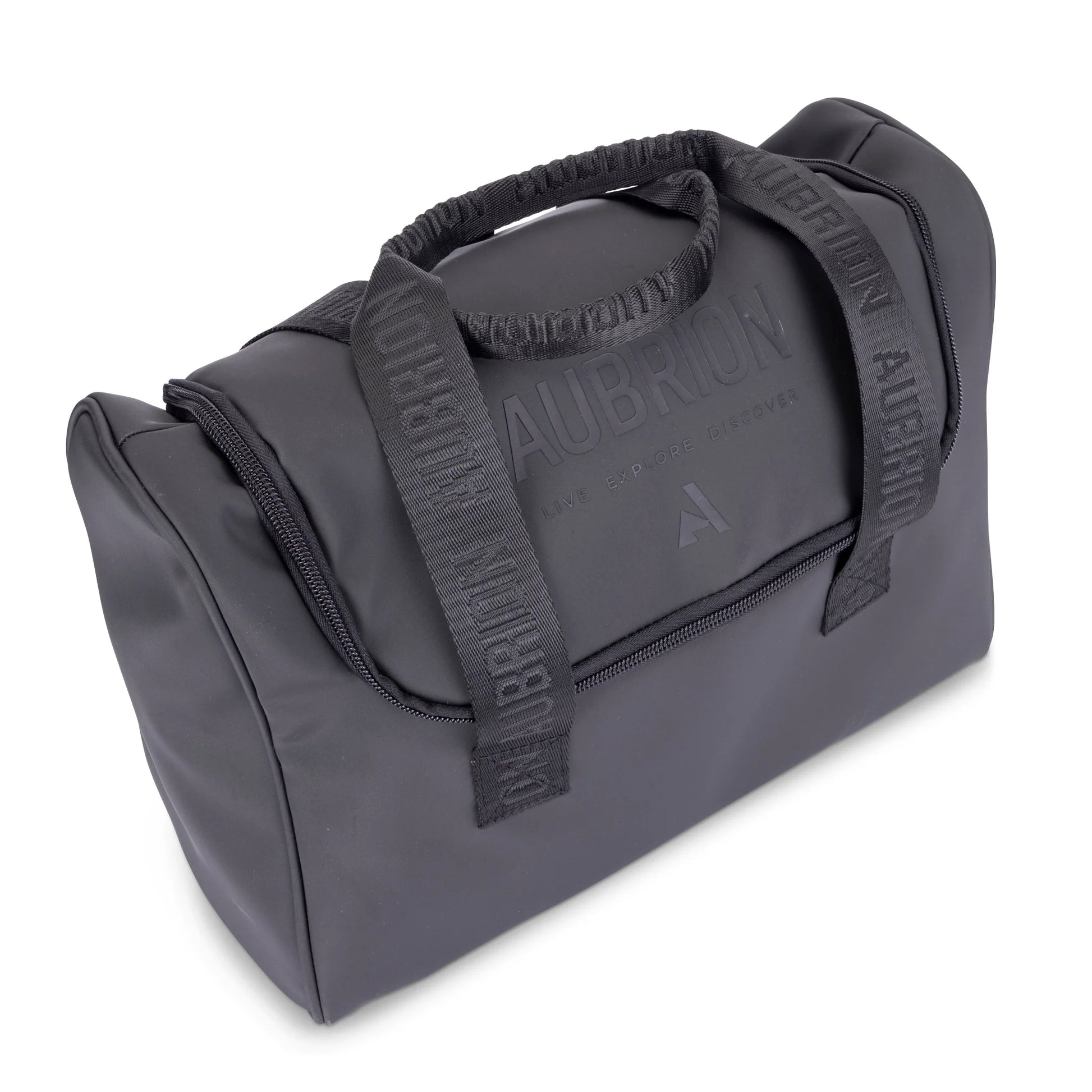 Shires Aubrion React Grooming Kit Bag - Black - Durable Equestrian Storage Organizer