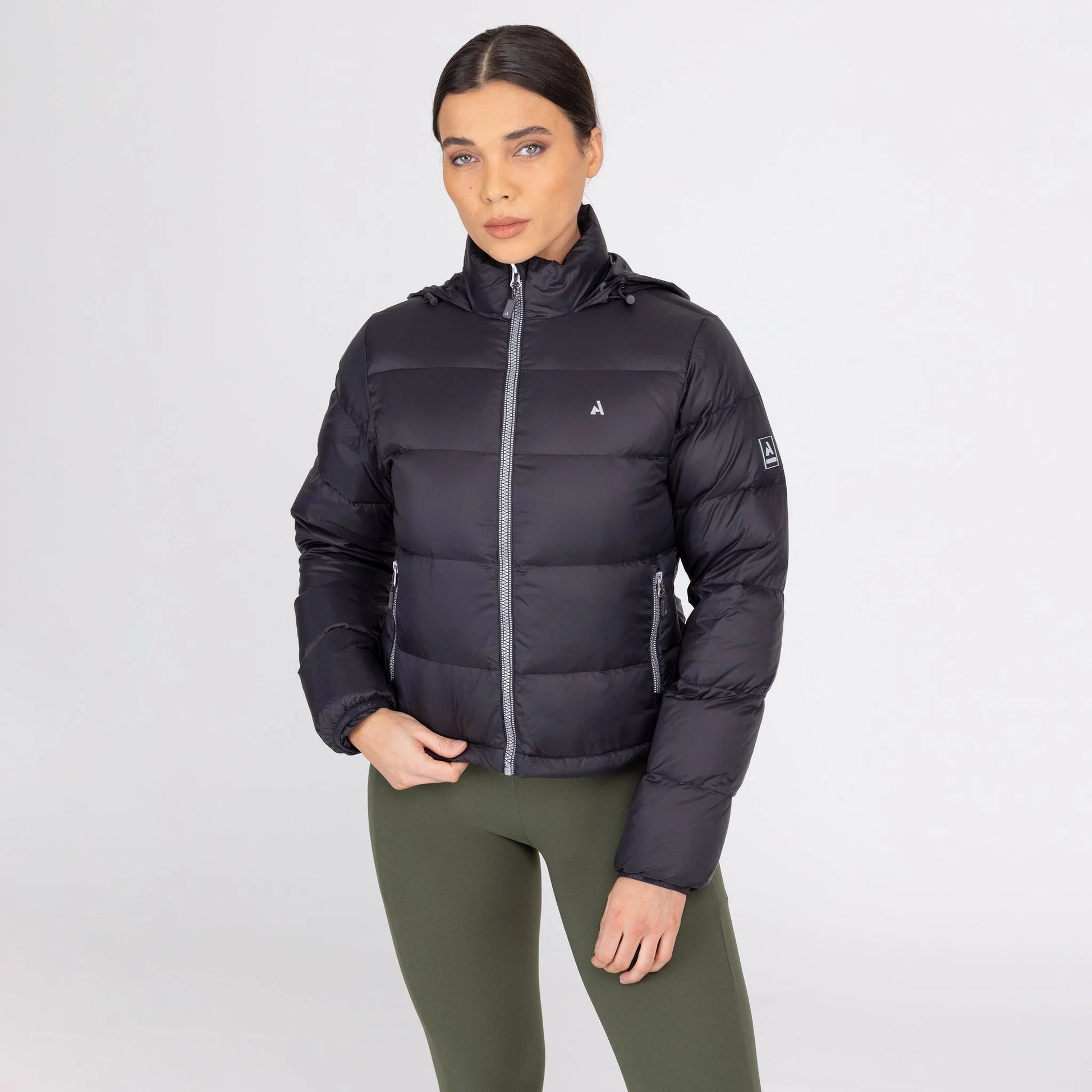 Shires Aubrion React Insulated Winter Riding Coat - Charcoal - Multiple Sizes