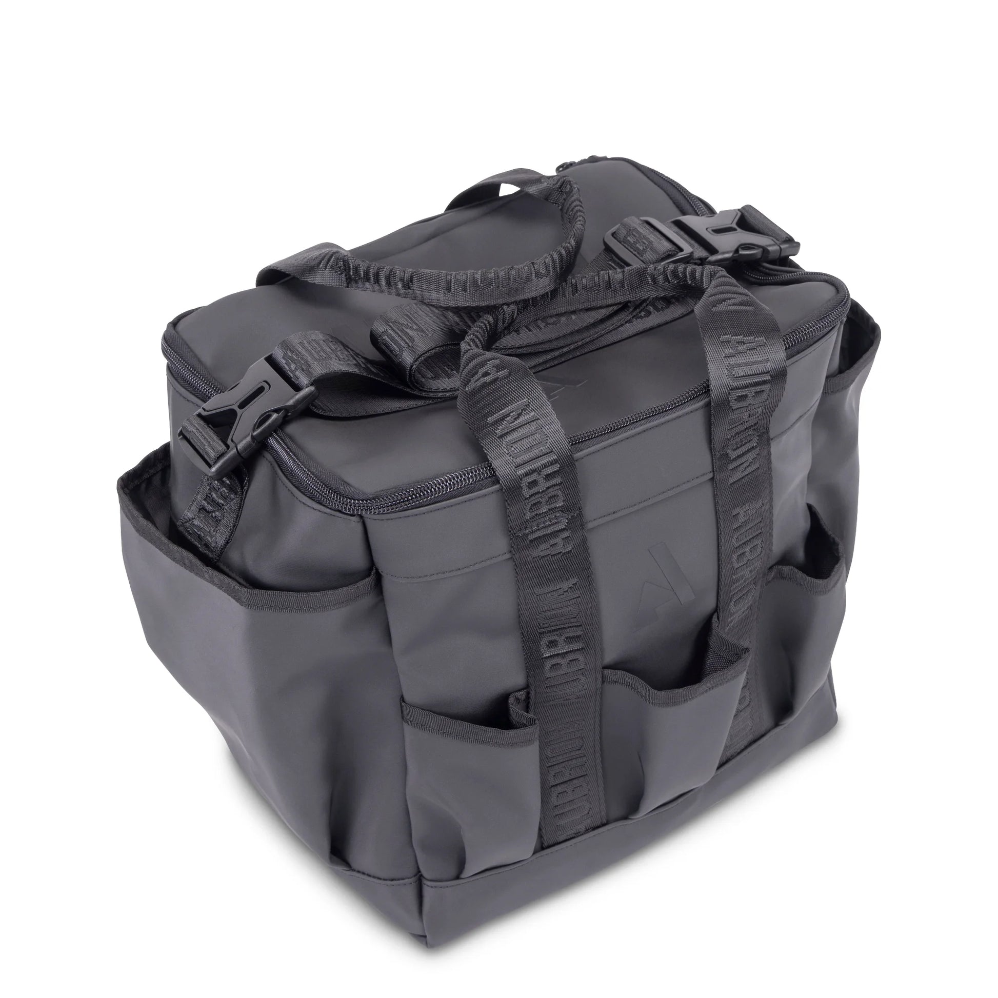Shires Aubrion React Large Grooming Kit Bag - Black Durable Equestrian Gear Organizer
