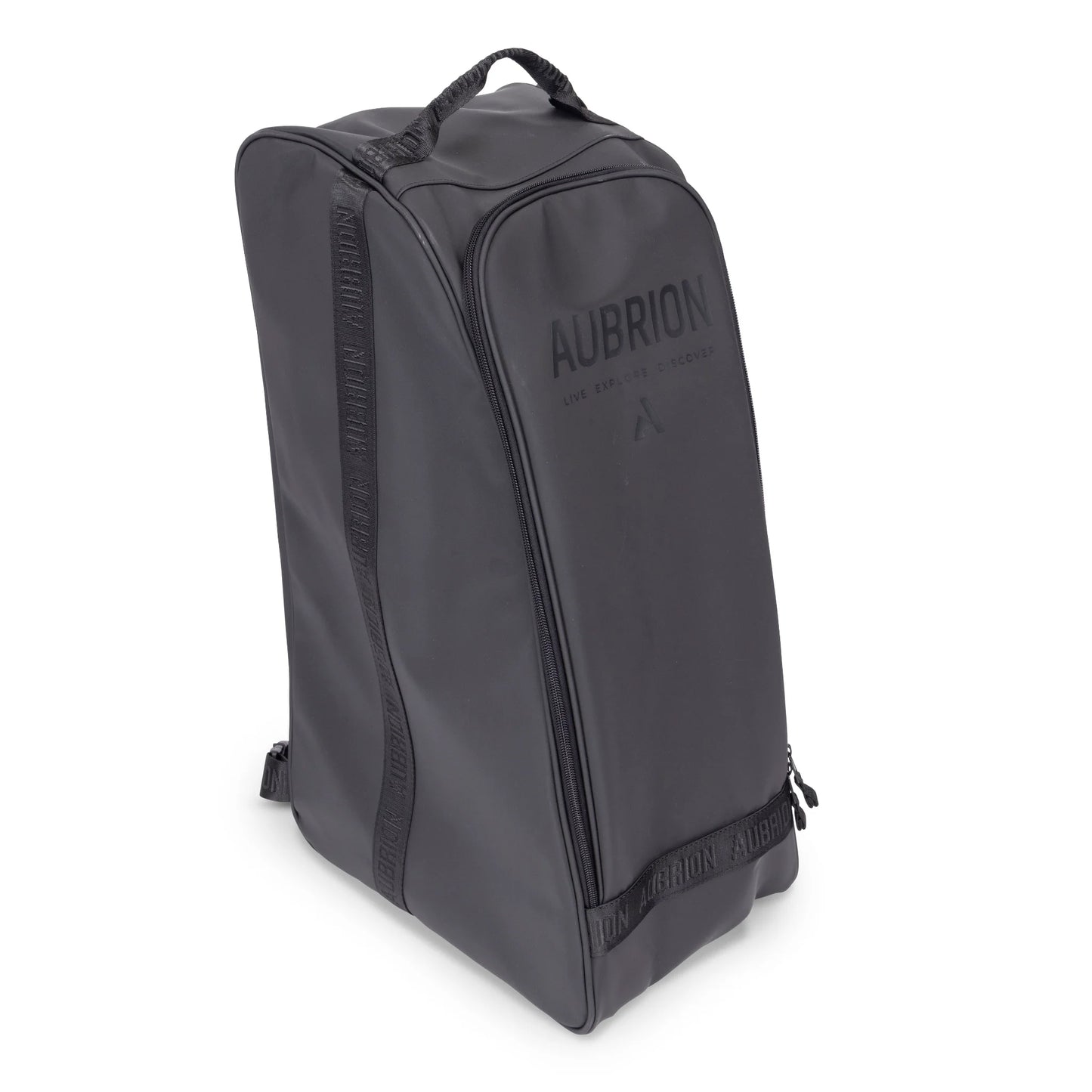 Shires Aubrion React Long Boot Bag - Black - Durable Storage for Tall Riding Boots