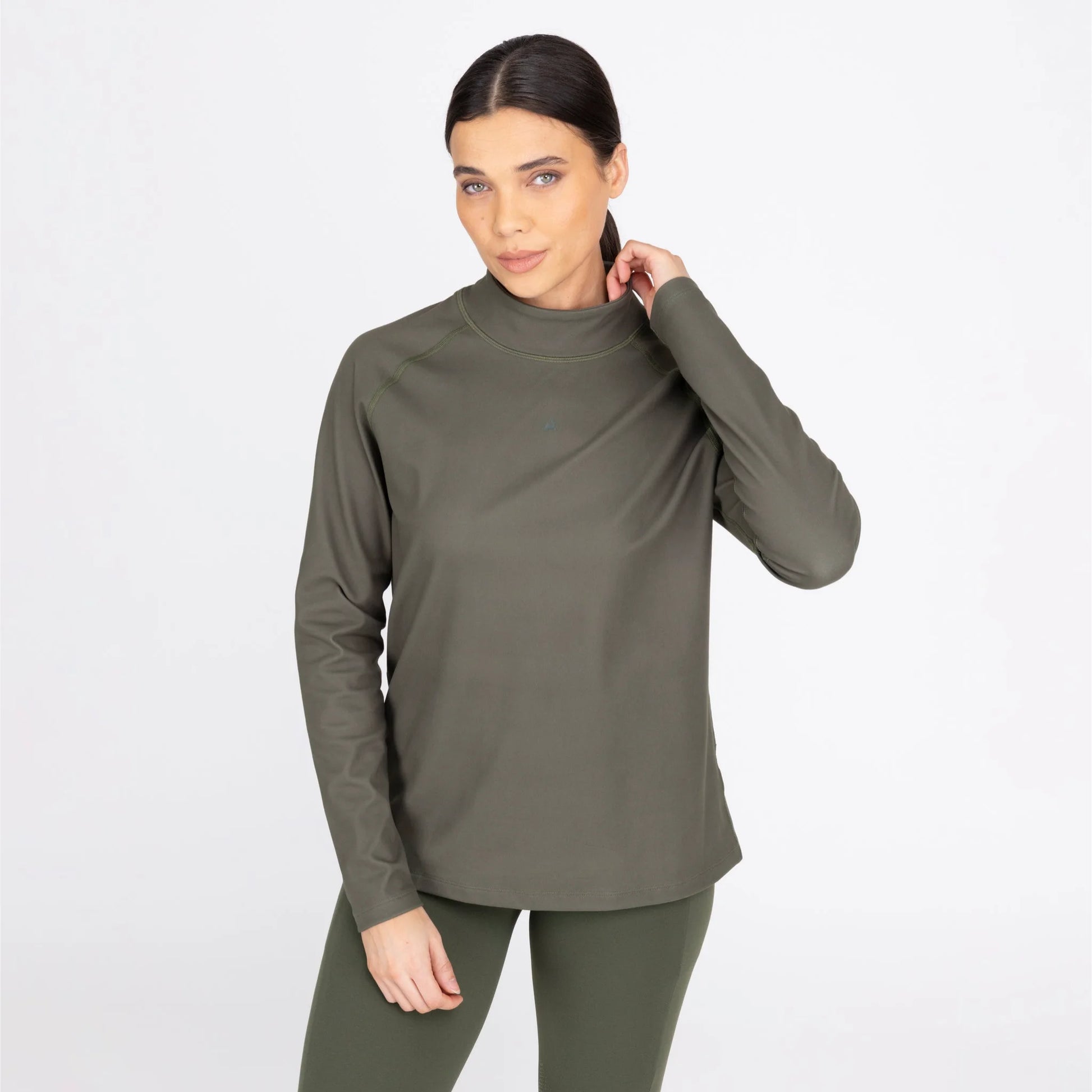Shires Aubrion React Relaxed Base Layer - Equestrian Riding Top - Multiple Sizes