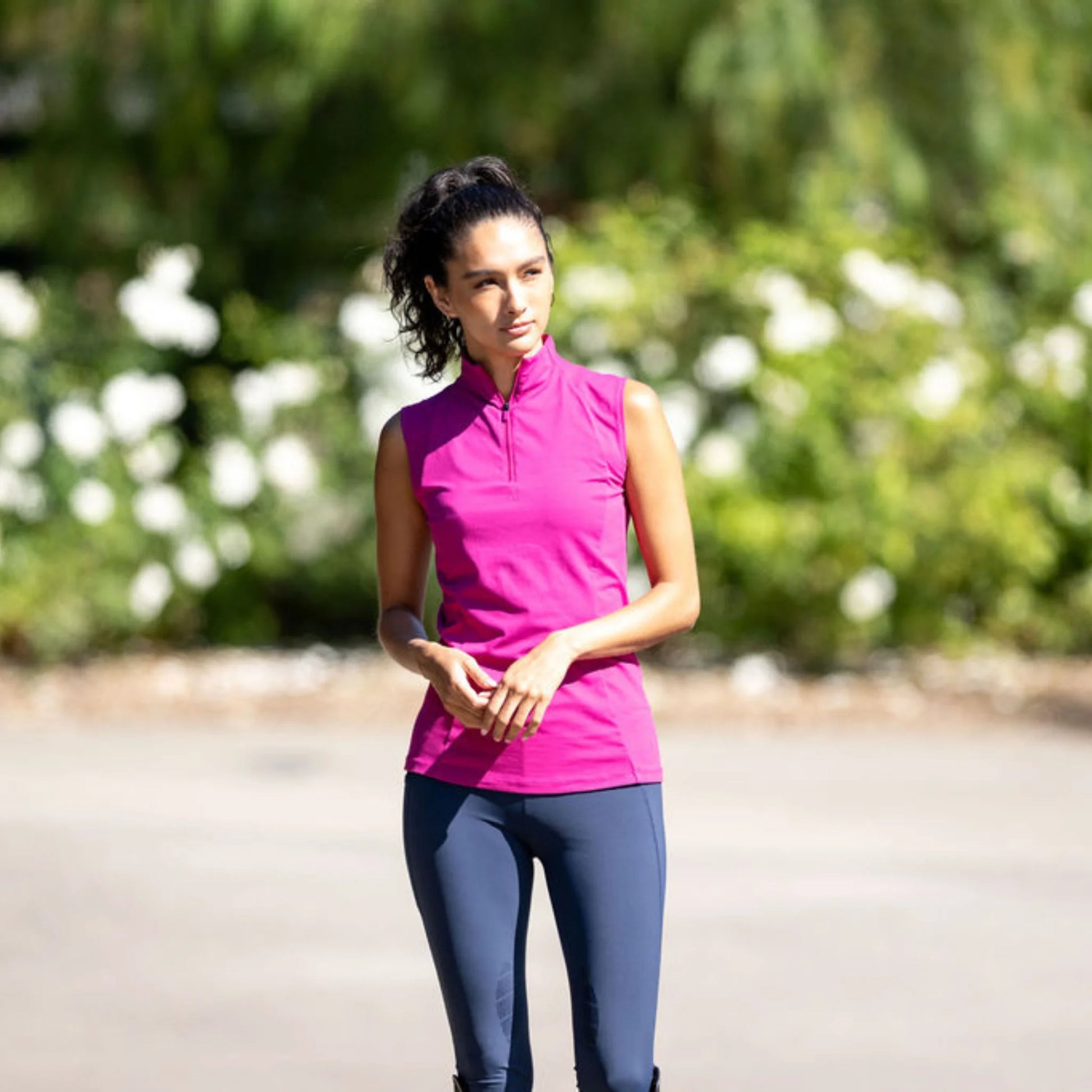 Shires Aubrion React Sleeveless Equestrian Base Layer - Breathable Performance Riding Top - Multiple Sizes 11004FSHIAXXL