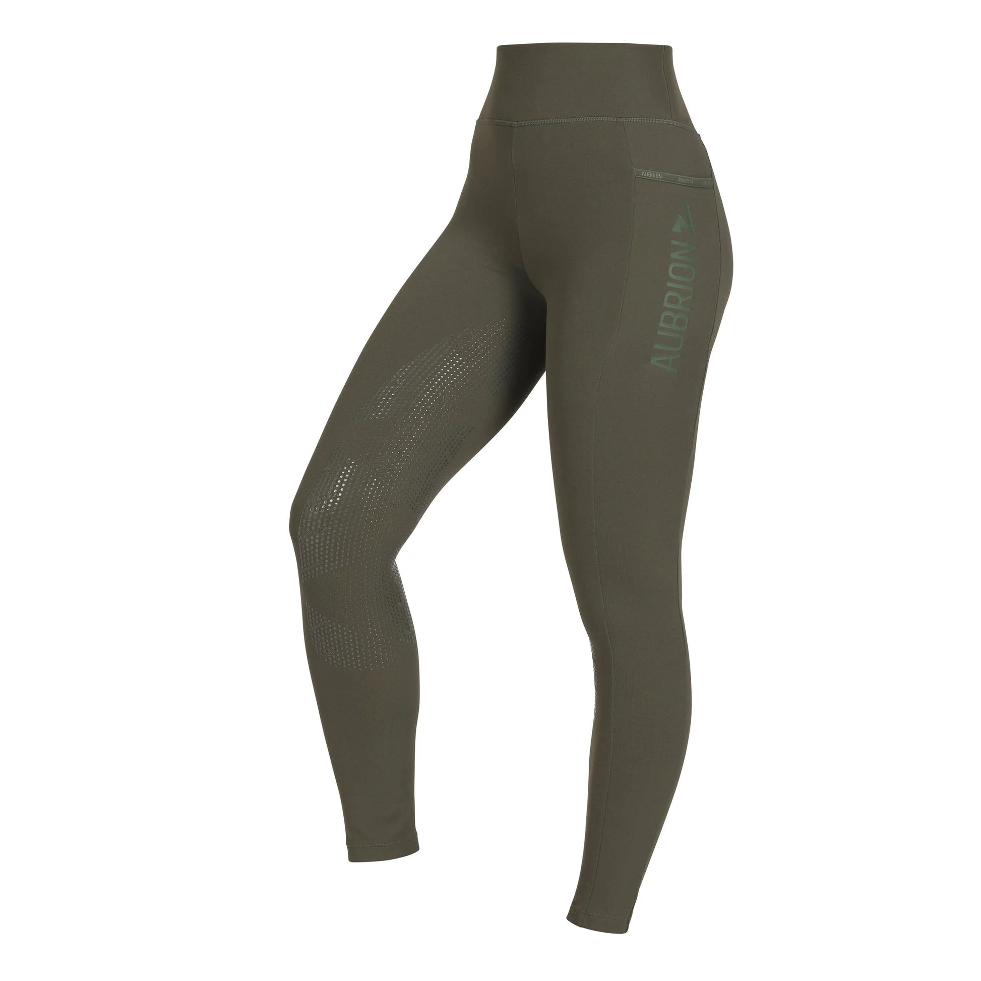 Shires Aubrion React Winter Tights - Thermal Fleece Lined Riding Leggings - Multiple Sizes