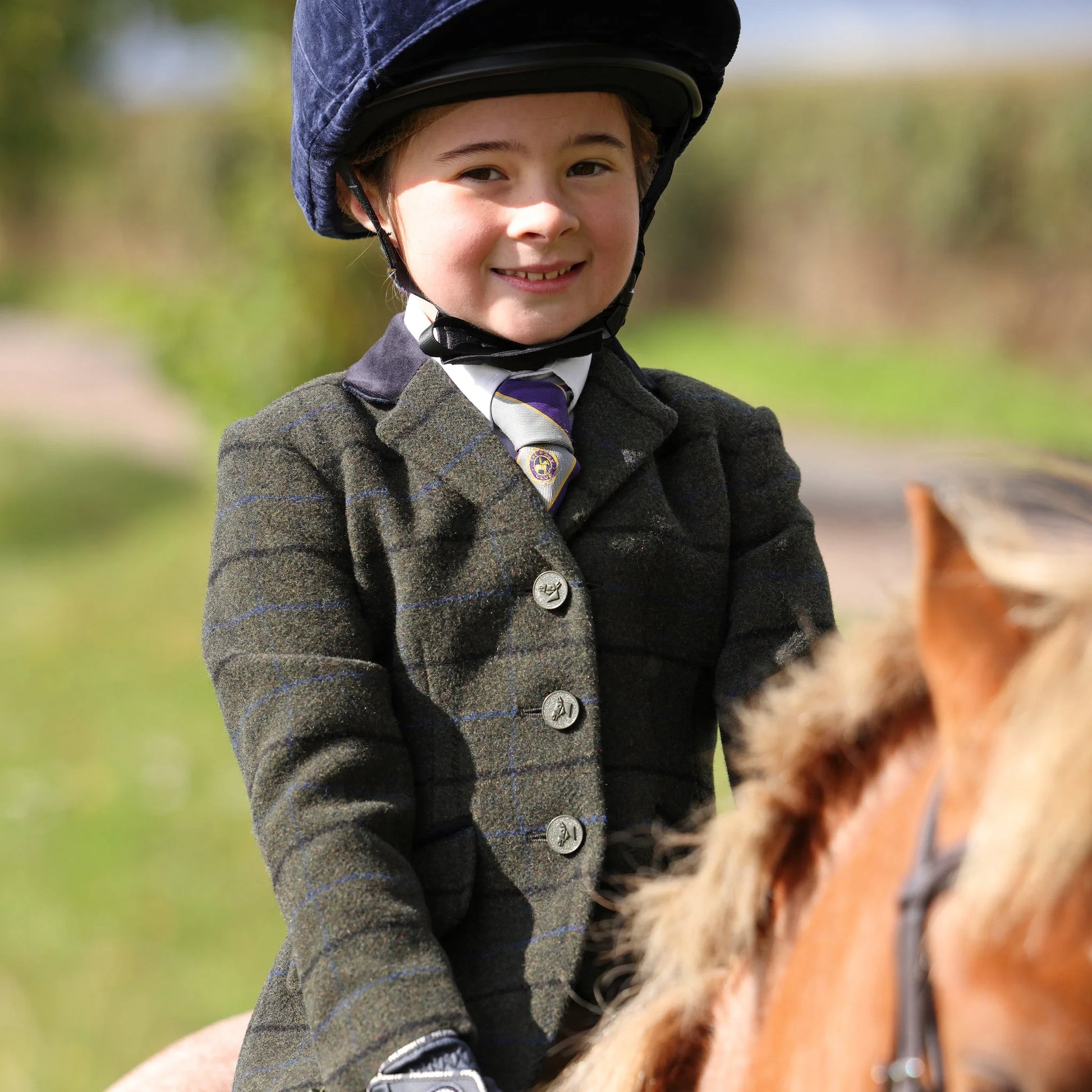 Shires Aubrion Saratoga Jacket - Children's Performance Equestrian Show Coat