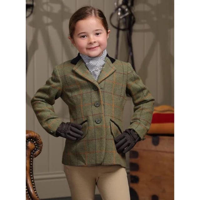 Shires Aubrion Saratoga Jacket - Children's Performance Equestrian Show Coat