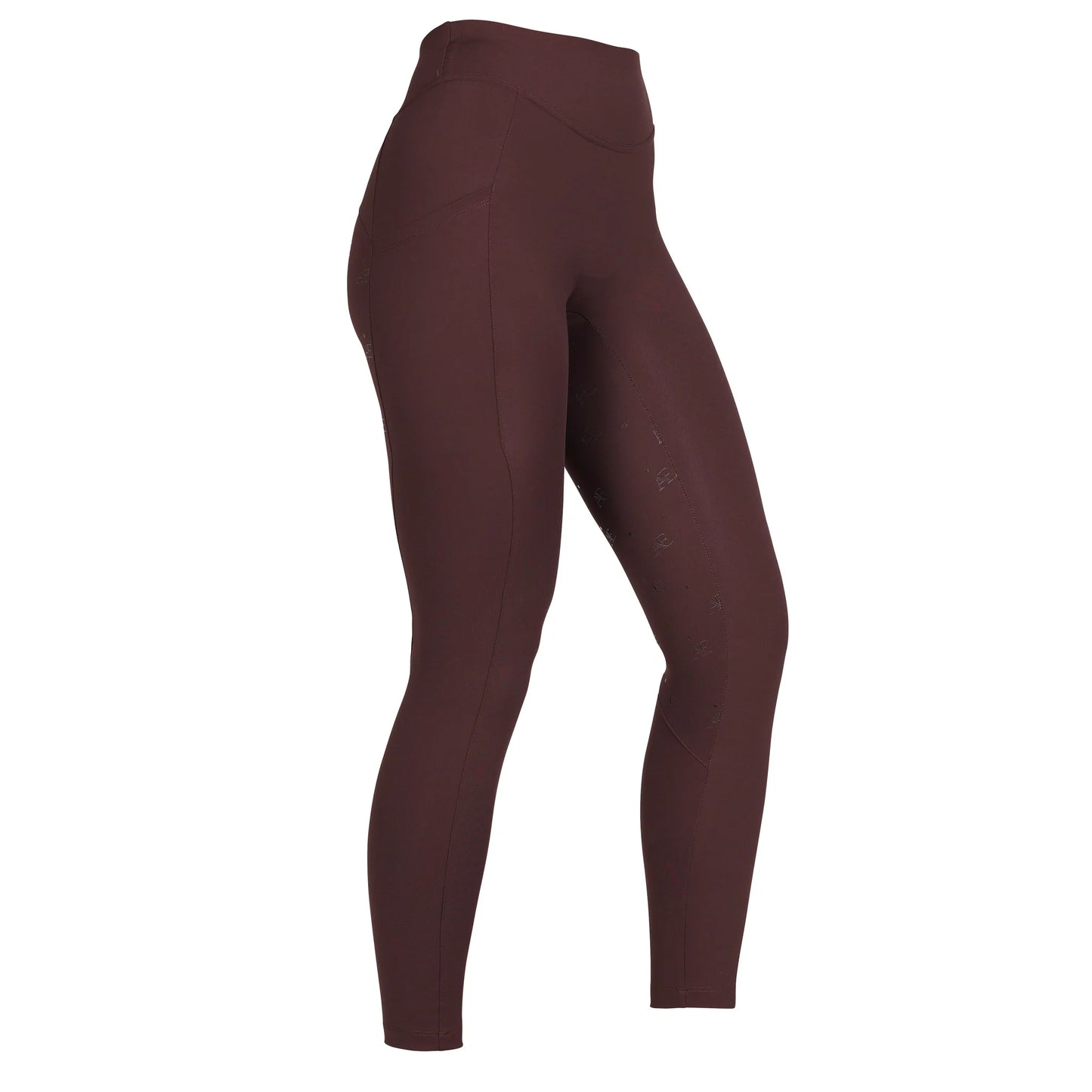 Shires Aubrion Winter Riding Tights - Fleece-Lined Thermal Equestrian Leggings