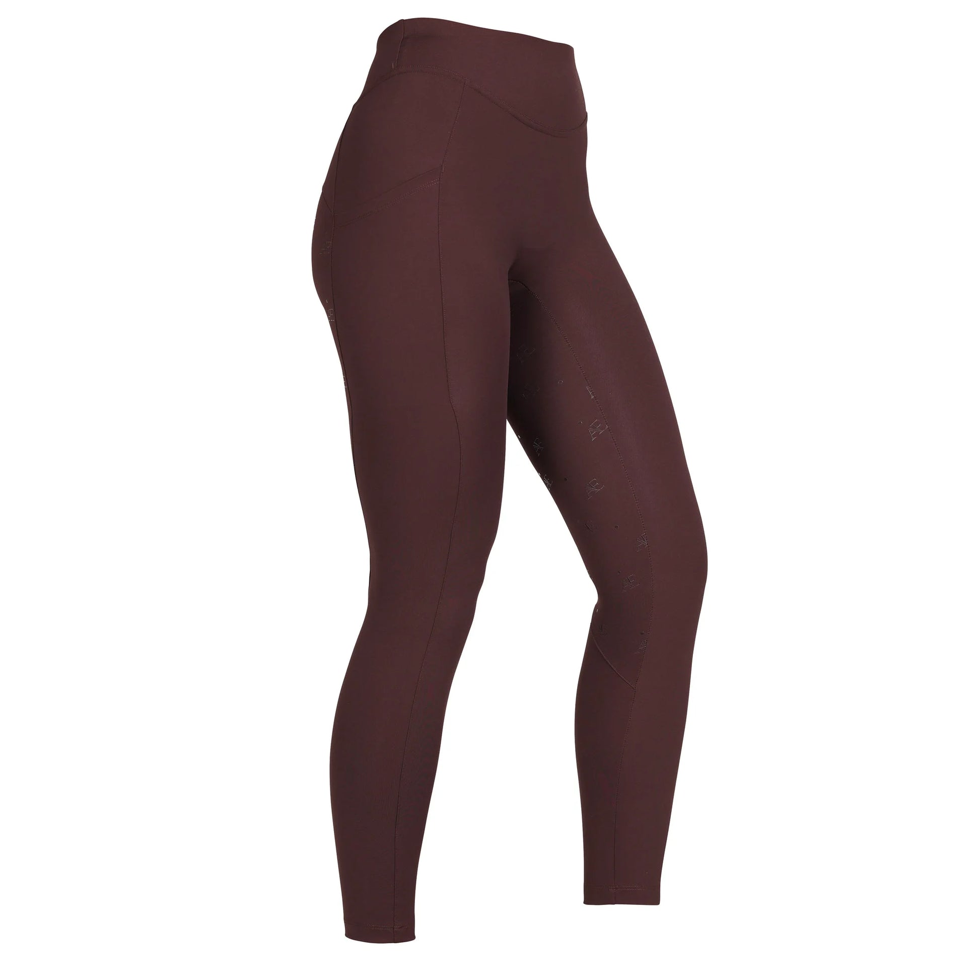 Shires Aubrion Winter Riding Tights - Fleece-Lined Thermal Equestrian Leggings