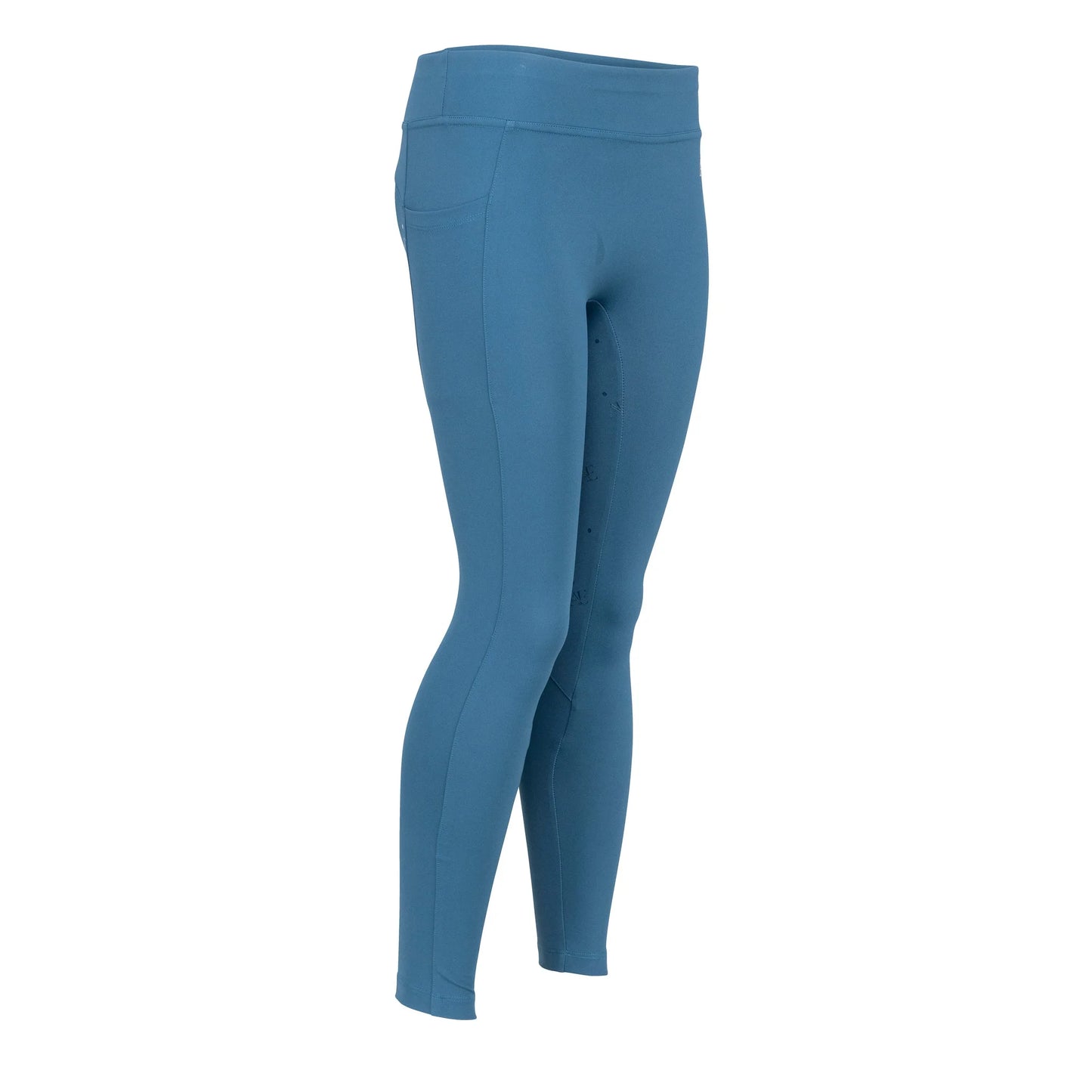 Shires Aubrion Young Rider Winter Riding Tights - Thermal Fleece Lined Equestrian Leggings - Youth Sizes