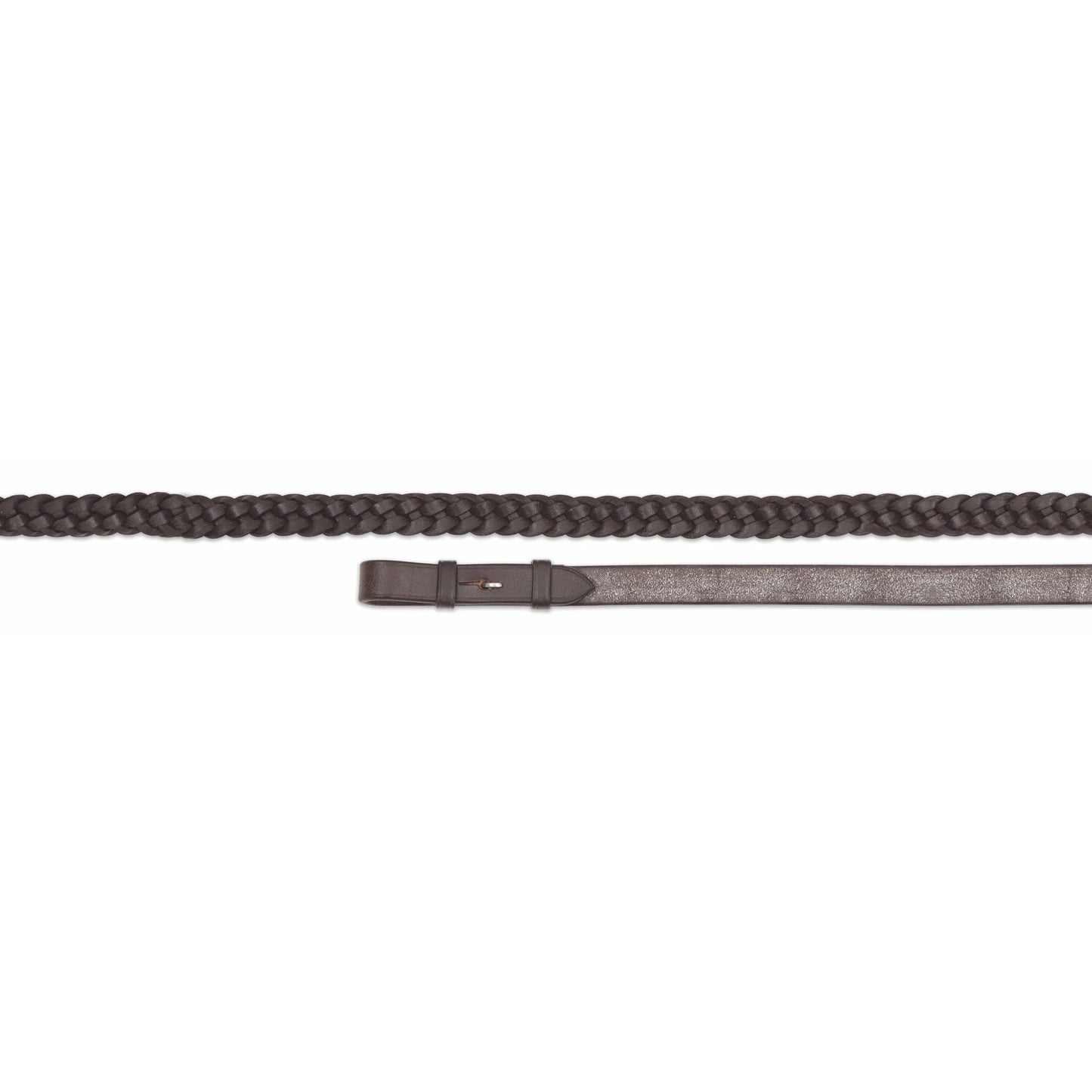 Shires Avignon Leather Draw Reins - Premium Quality Training Aid for Improved Horse Collection and Flexion