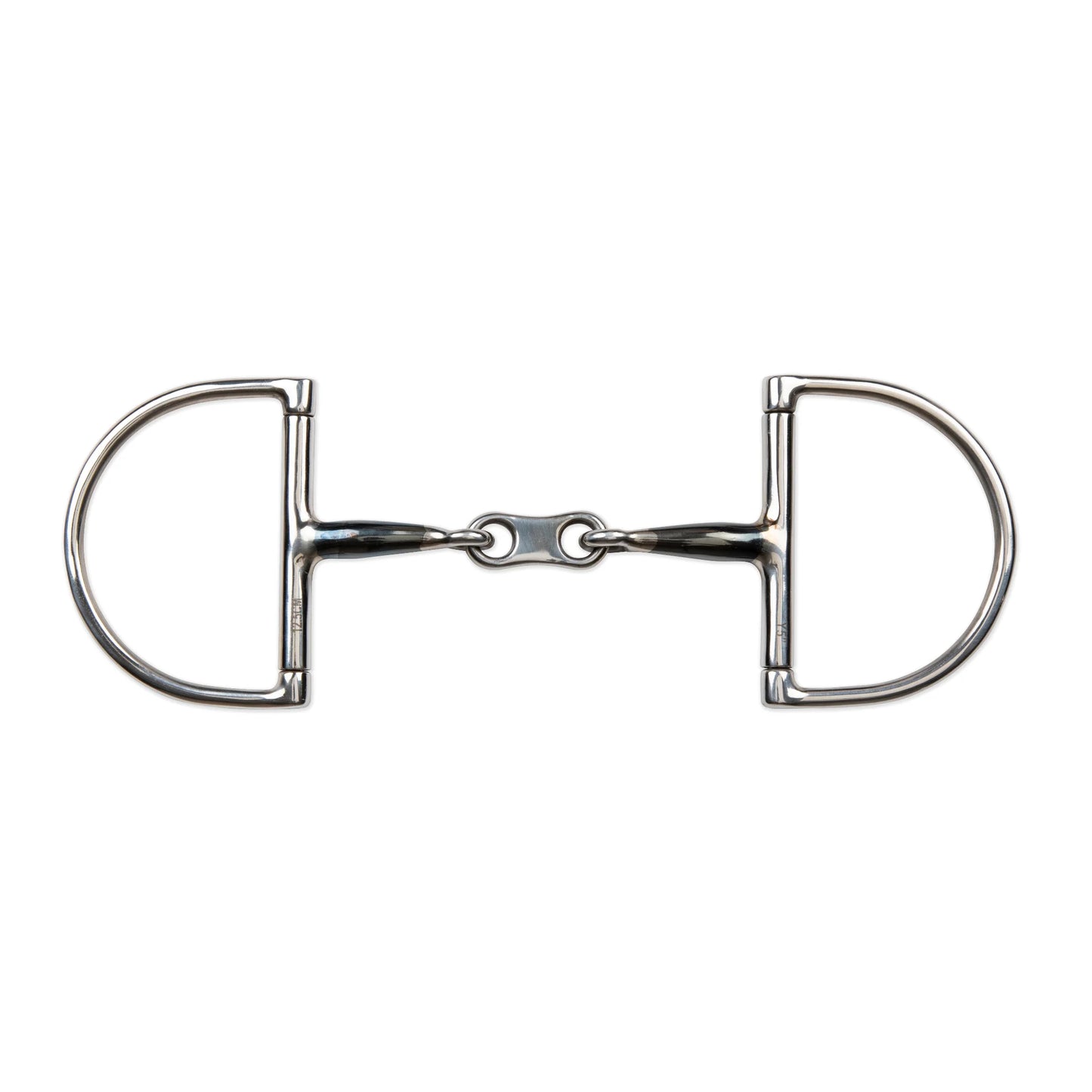 Shires Blue Sweet Iron French Link Hunter Dee Bit - Promotes Salivation - Multiple Sizes