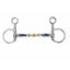 Shires Blue Sweet Iron Hanging Cheek Baucher Bit with Lozenge - Multiple Sizes