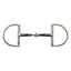 Shires Blue Sweet Iron Hunter Dee Bit with Jointed Mouthpiece - Multiple Sizes