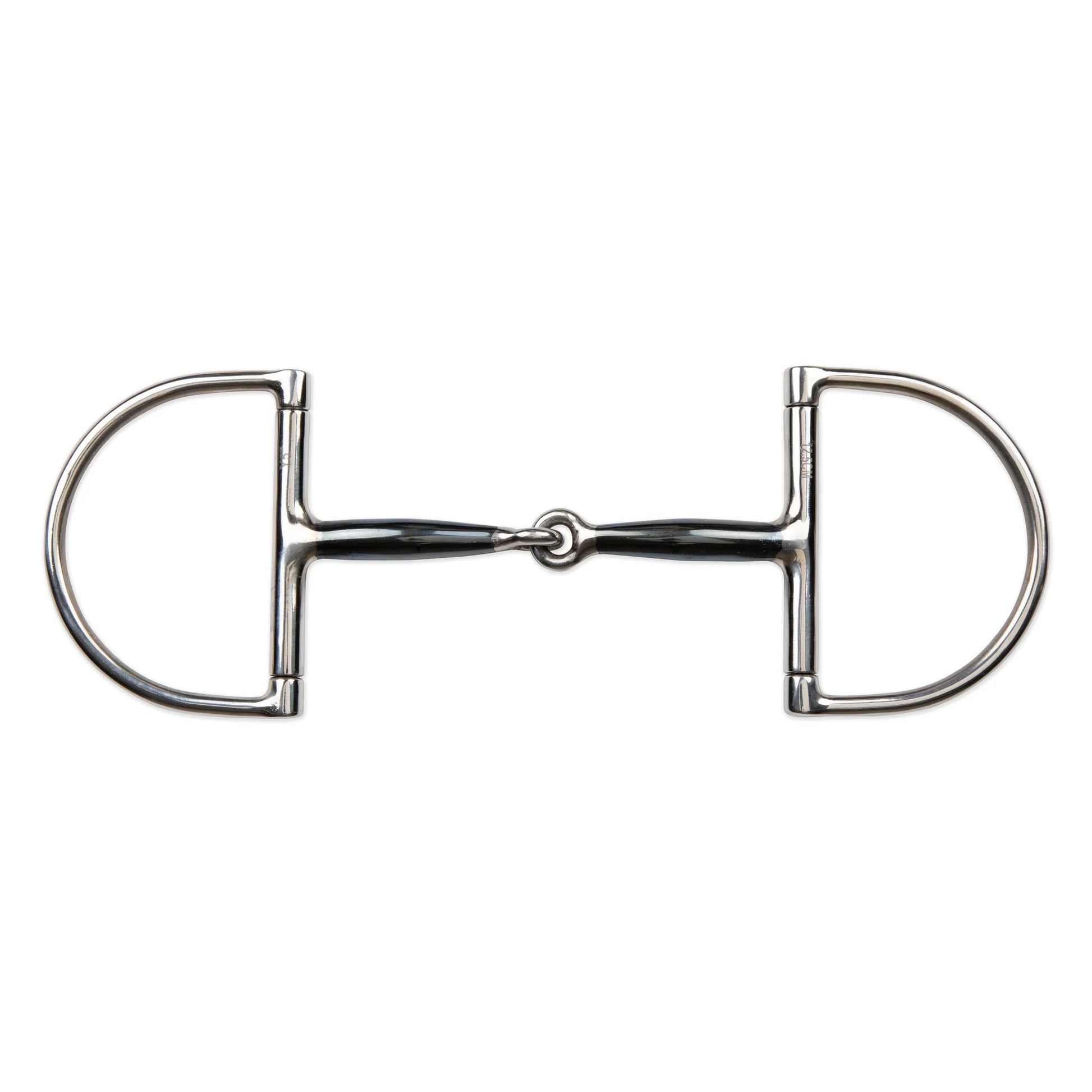 Shires Blue Sweet Iron Hunter Dee Bit with Jointed Mouthpiece - Multiple Sizes