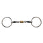 Shires Blue Sweet Iron Loose Ring Snaffle Bit with Brass Roller - Multiple Sizes