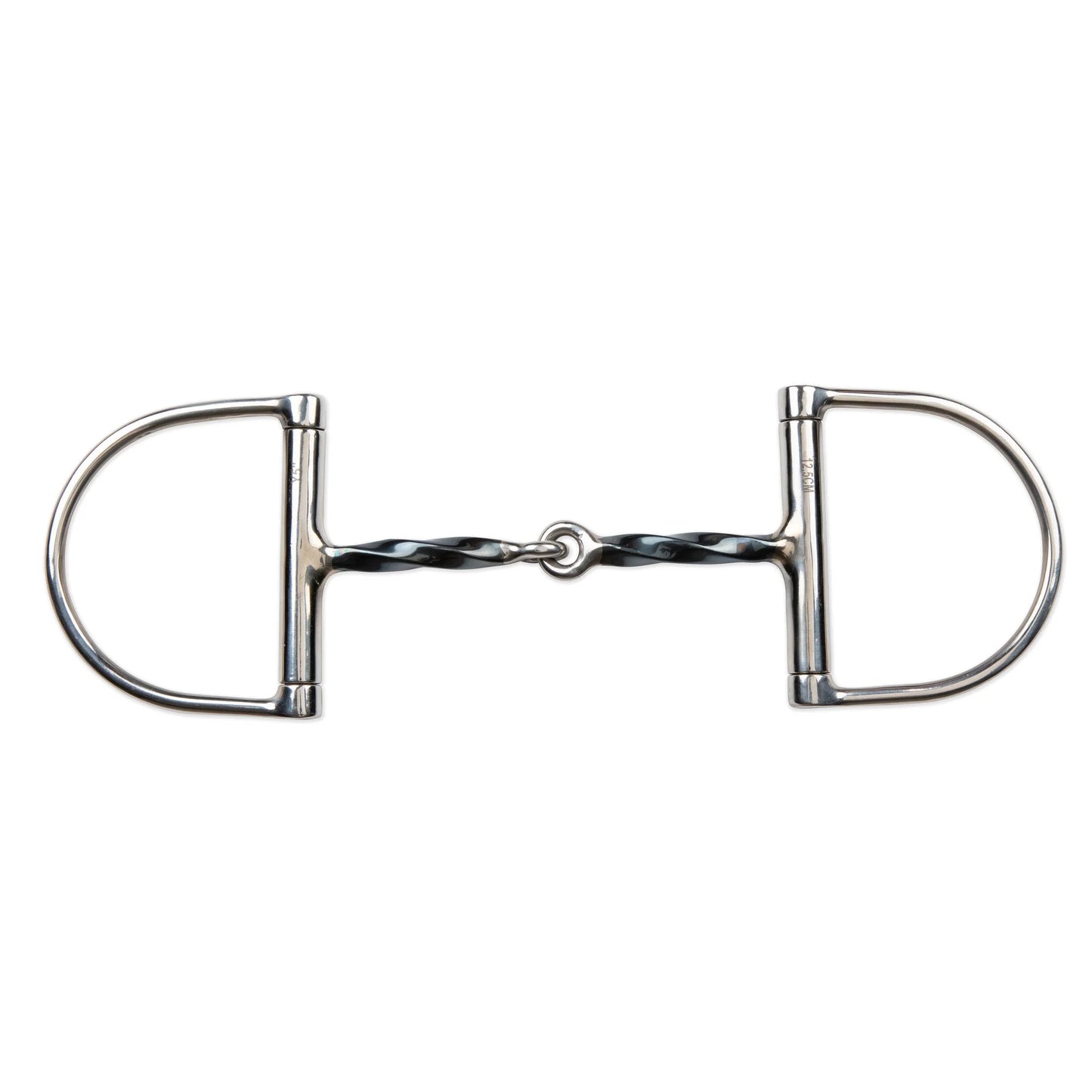 Shires Blue Sweet Iron Slow Twist Hunter Dee Bit - Sweet Iron Mouthpiece - Multiple Sizes