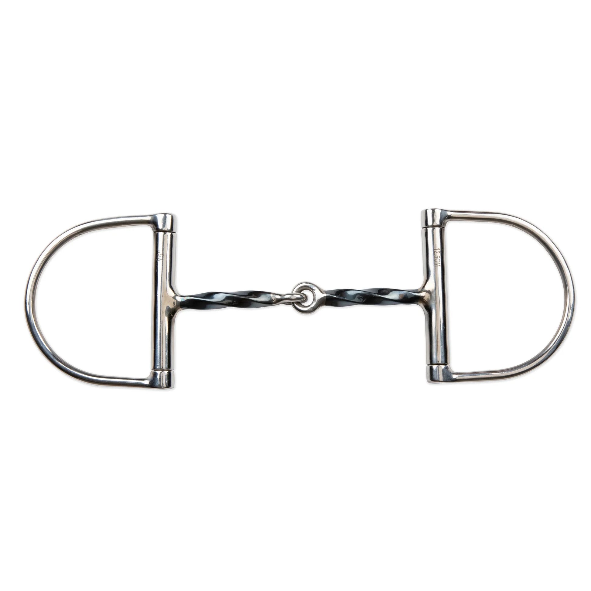 Shires Blue Sweet Iron Slow Twist Hunter Dee Bit - Sweet Iron Mouthpiece - Multiple Sizes