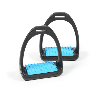 Shires Compositi Reflex Stirrups - Lightweight Shock-Absorbing Wide Tread - 4.75"