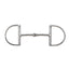 Shires Curved Hunter Dee Bit with Twisted Wire Mouthpiece - Stainless Steel - Multiple Sizes 800365