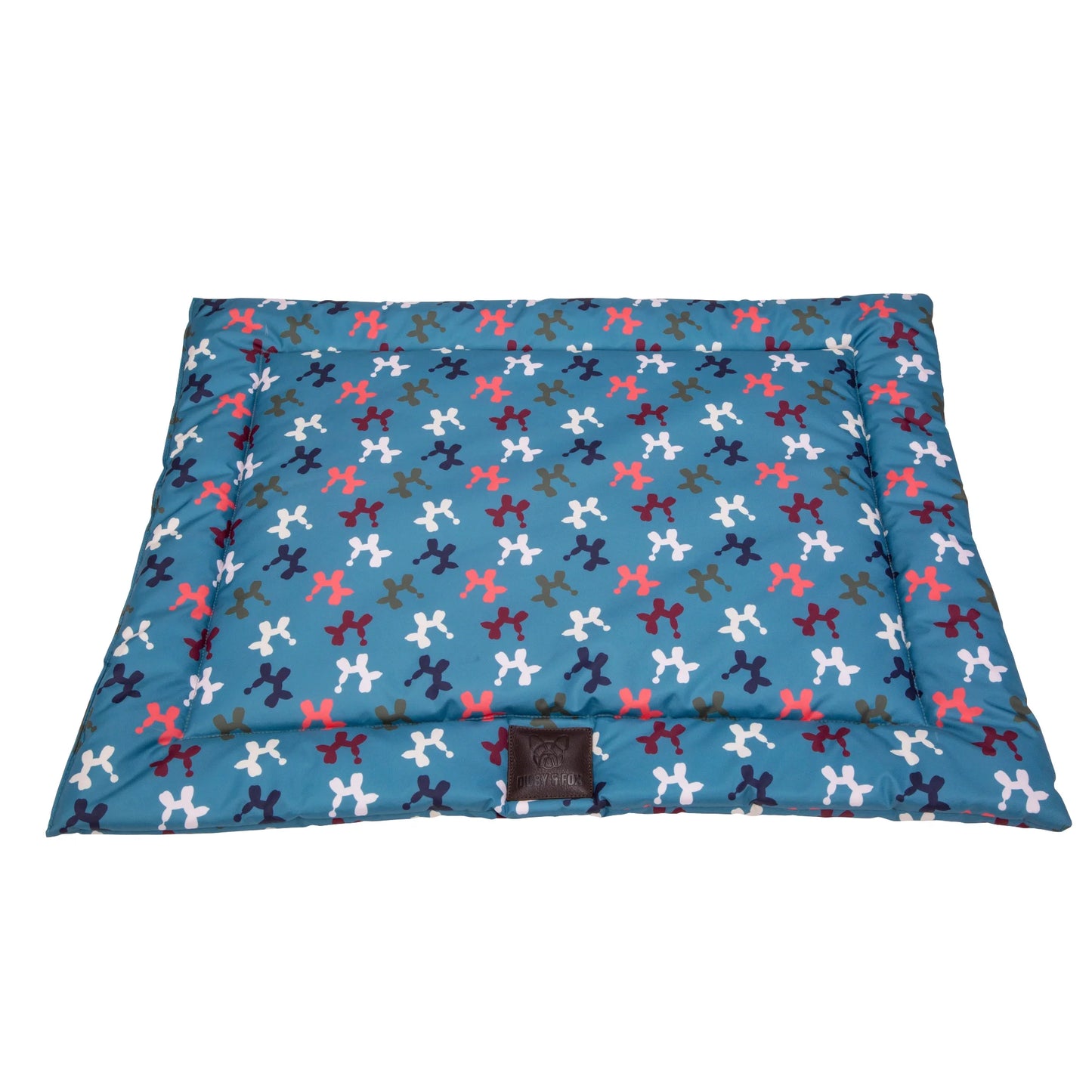 Shires Digby & Fox Waterproof Padded Dog Bed - Durable Heavy Duty Easy Clean Pet Cushion