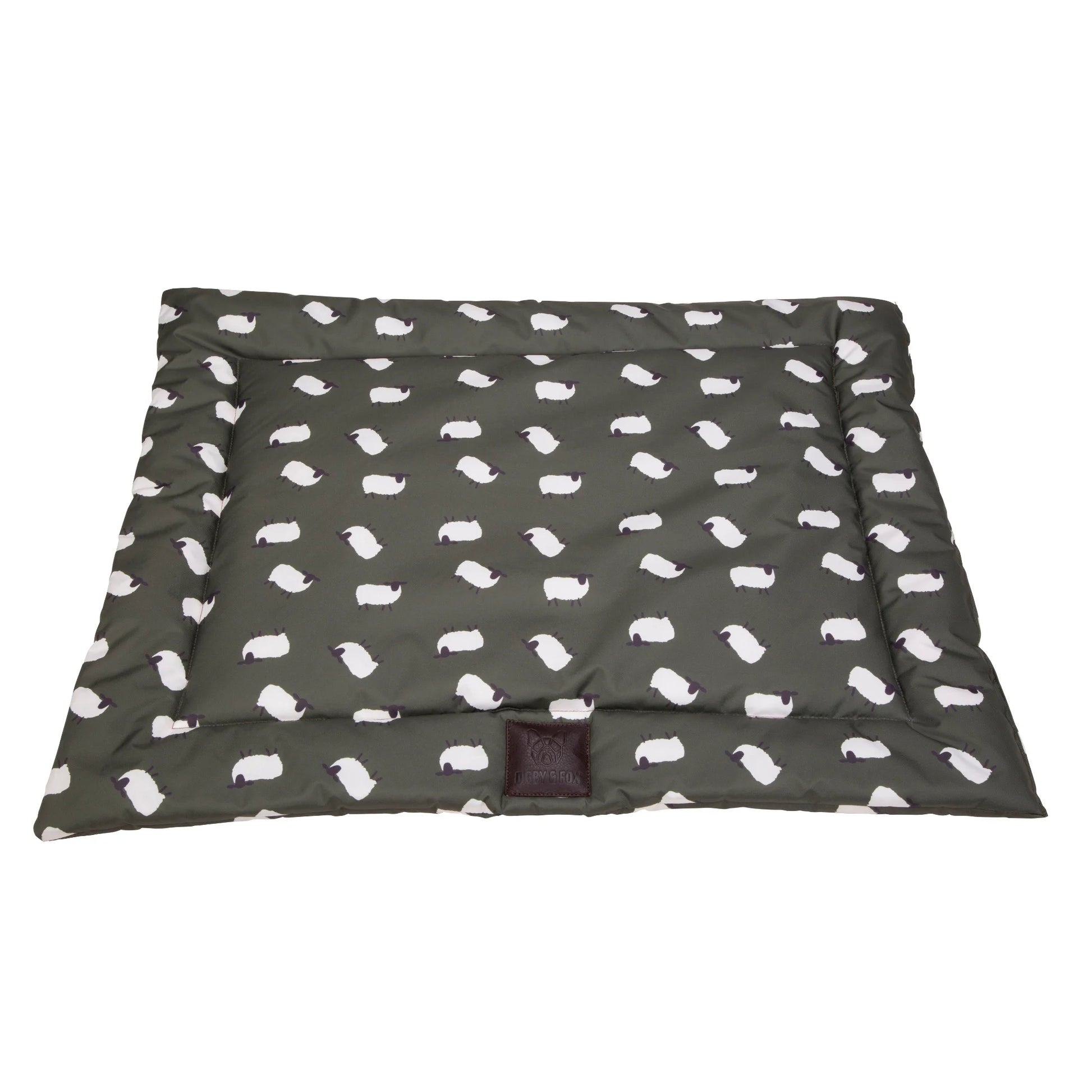 Shires Digby & Fox Waterproof Padded Dog Bed - Durable Heavy Duty Easy Clean Pet Cushion