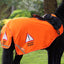 Shires Equi-Flector Mesh Exercise Sheet - Breathable High Visibility Orange Reflective Riding Sheet