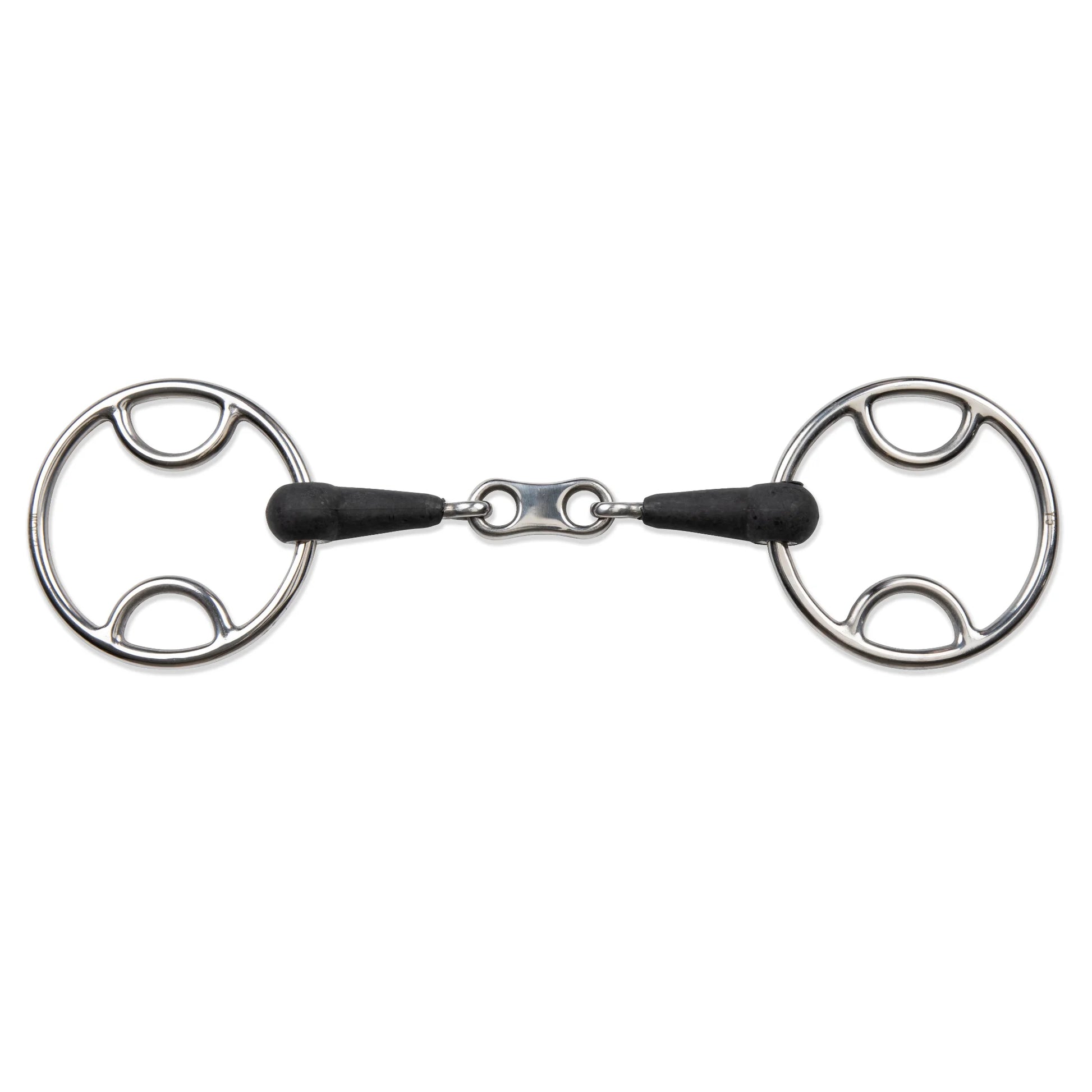 Shires Equikind+ Beval Bit with French Link - Stainless Steel - Multiple Sizes 800285.5