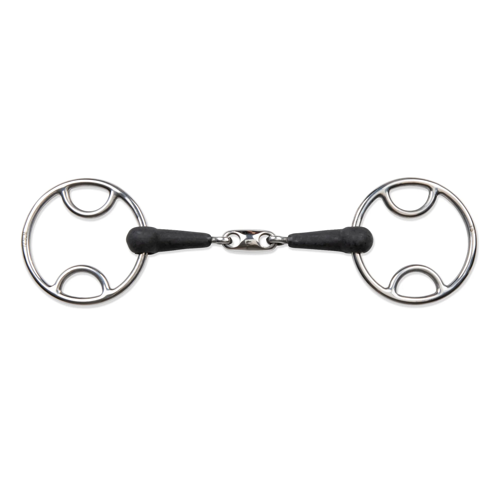 Shires Equikind+ Beval Bit with Lozenge Horse Bit - Stainless Steel - Multiple Sizes
