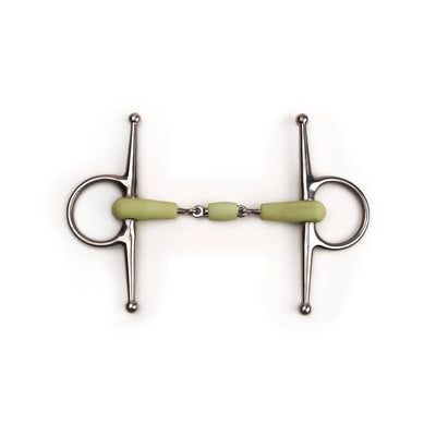 Shires Equikind Full Cheek Bit with Peanut Link - Stainless Steel - Multiple Sizes 800004.5