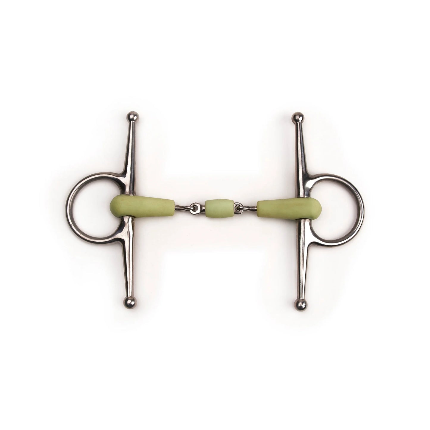 Shires Equikind Full Cheek Bit with Peanut Link - Stainless Steel - Multiple Sizes 800005.5