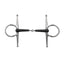 Shires Equikind+ Full Cheek Gag Bit - Stainless Steel & Gentle Synthetic Mouthpiece 800265.5