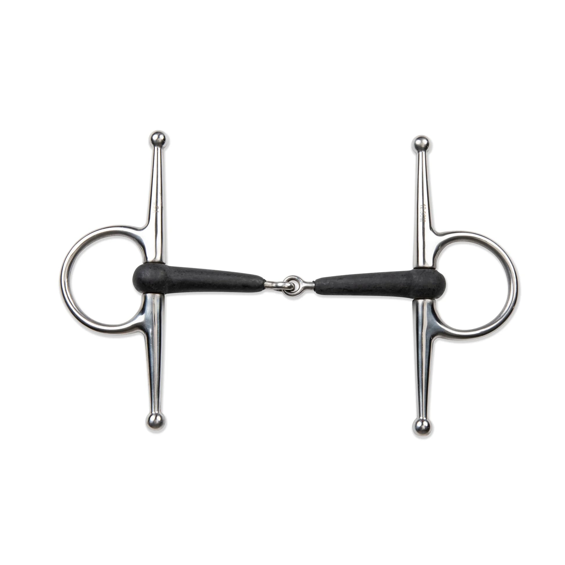 Shires Equikind+ Full Cheek Jointed Horse Bit - Stainless Steel - Multiple Sizes