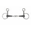 Shires Equikind+ Hanging Cheek Baucher Peanut Link Bit - Gentle Synthetic Mouthpiece - Multiple Sizes