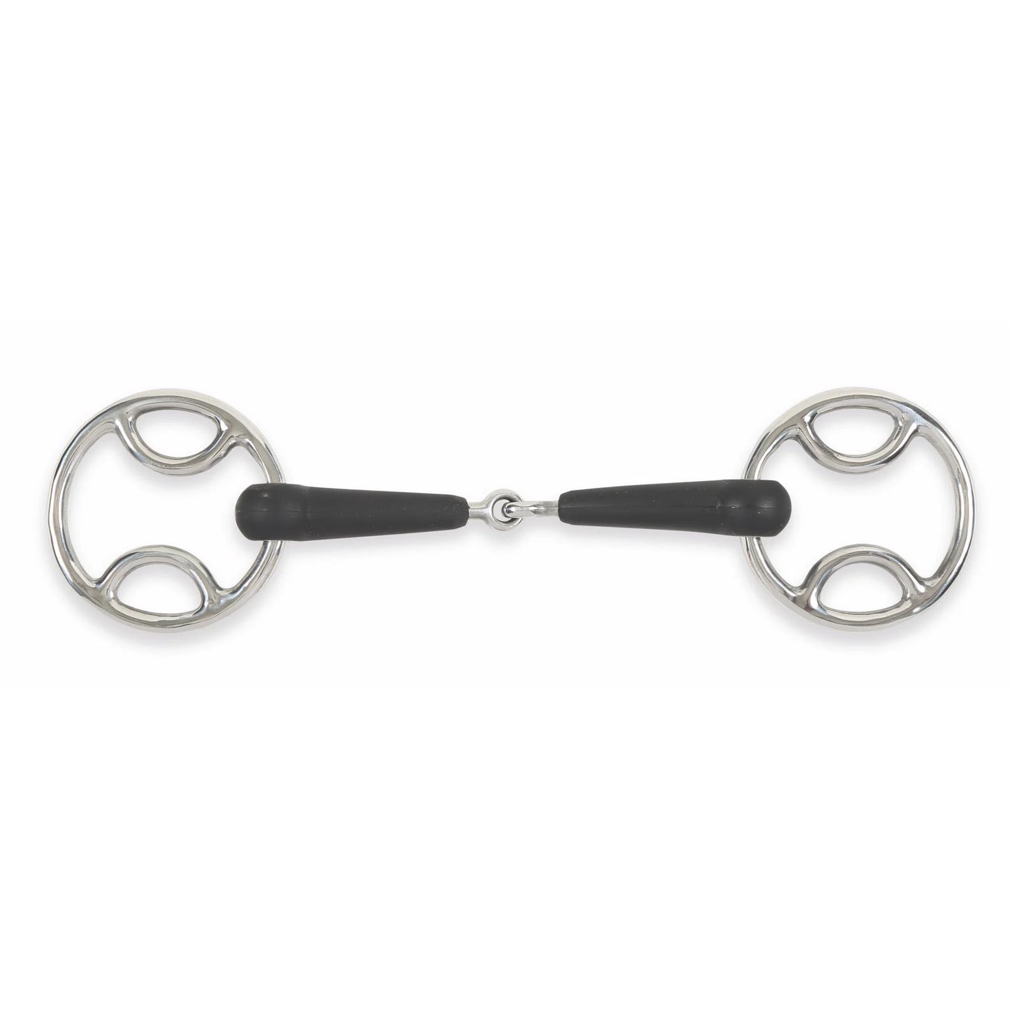 Shires Equikind+ Jointed Bevel Bit - Synthetic Apple Scented Mouthpiece - Multiple Sizes