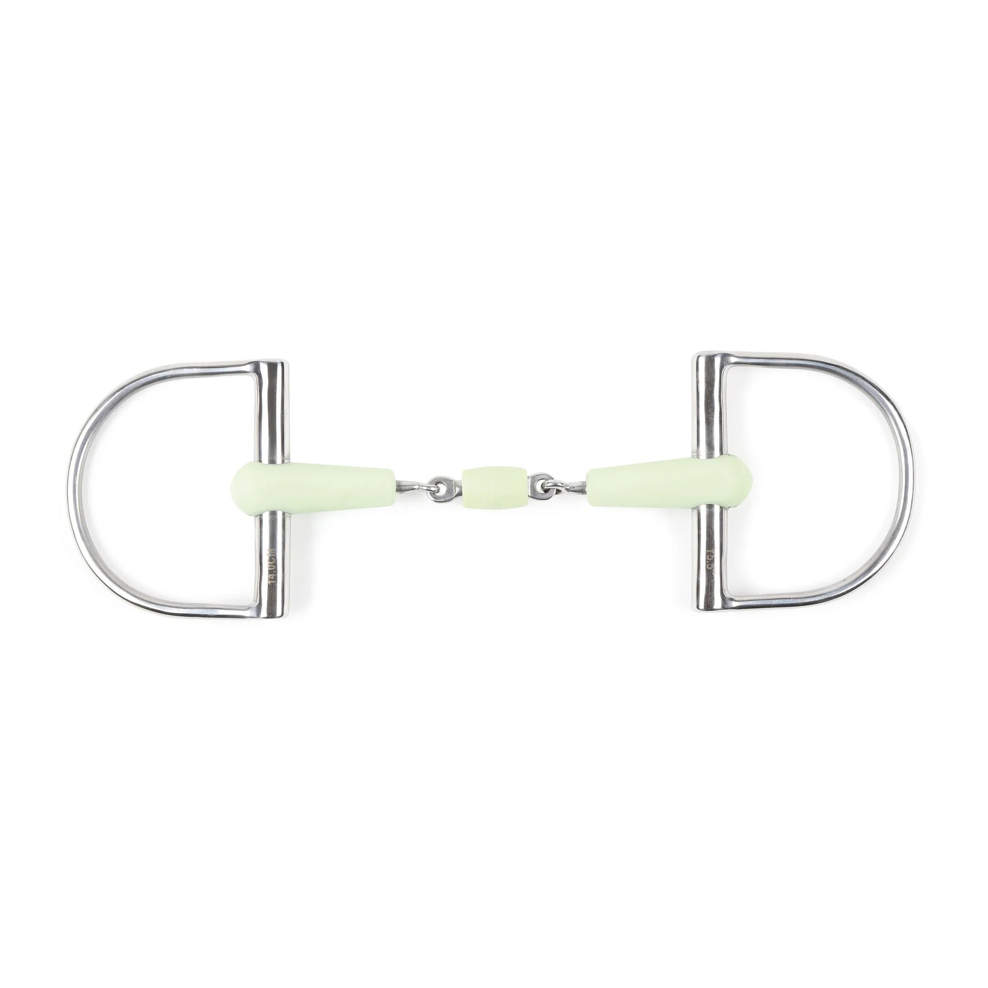 Shires Equikind Peanut Hunter Dee Horse Bit - Stainless Steel & Gentle Synthetic Mouthpiece